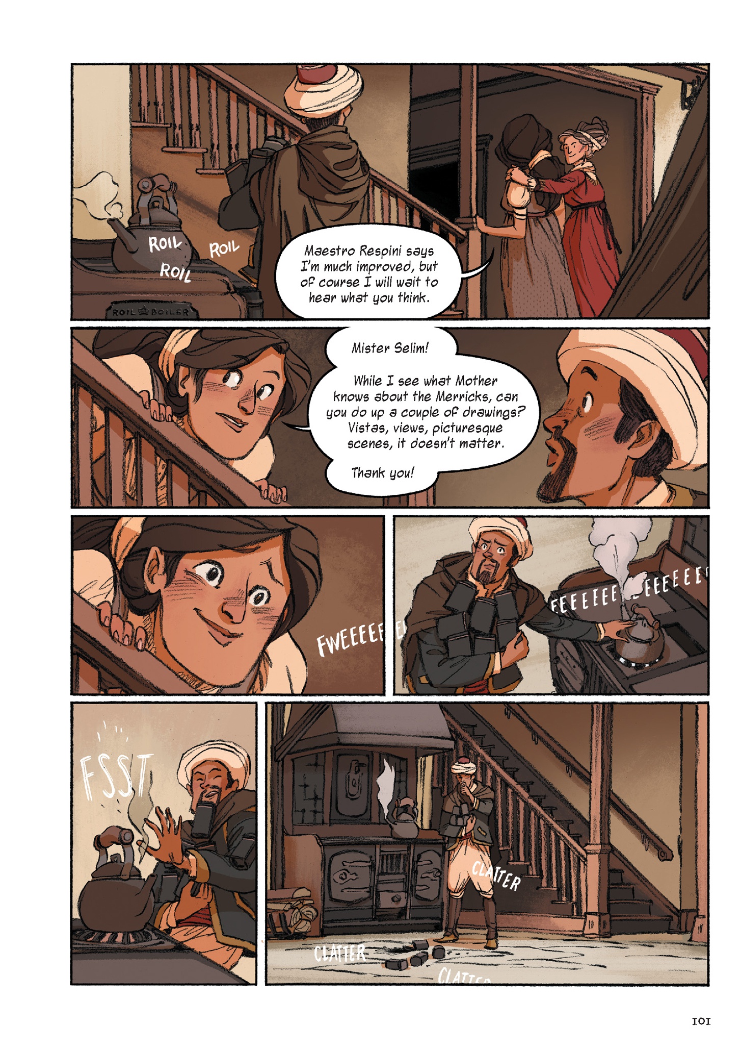 Read online Delilah Dirk and the King's Shilling comic -  Issue # TPB (Part 2) - 2