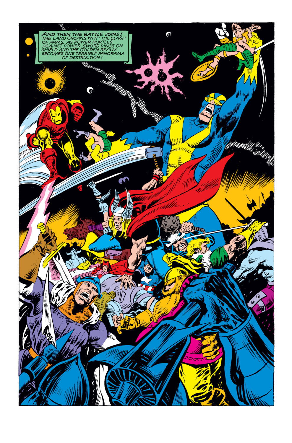 Read online What If? (1977) comic -  Issue #25 - Thor and the Avengers battled the gods - 17