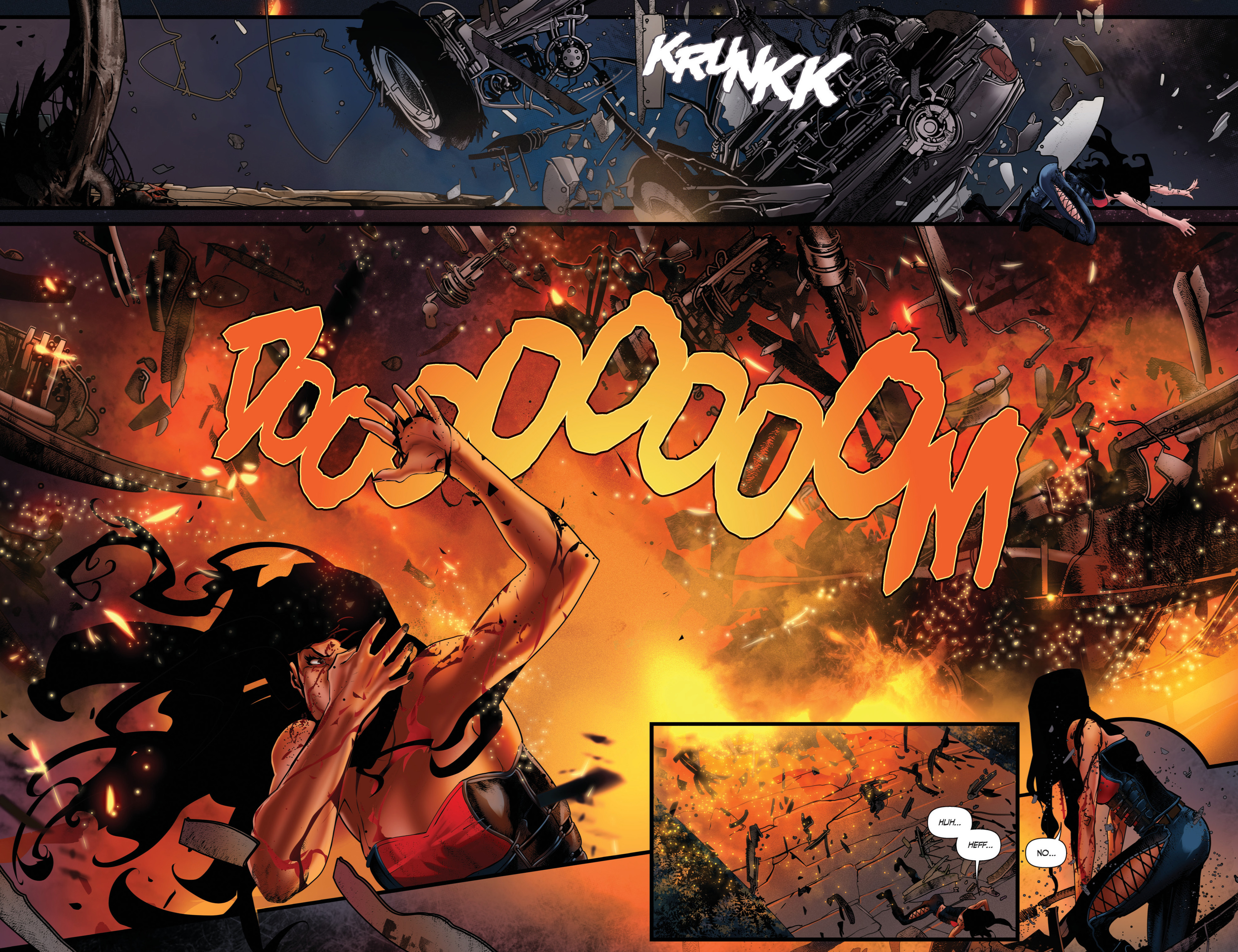 Read online Van Helsing vs Frankenstein comic -  Issue #3 - 14