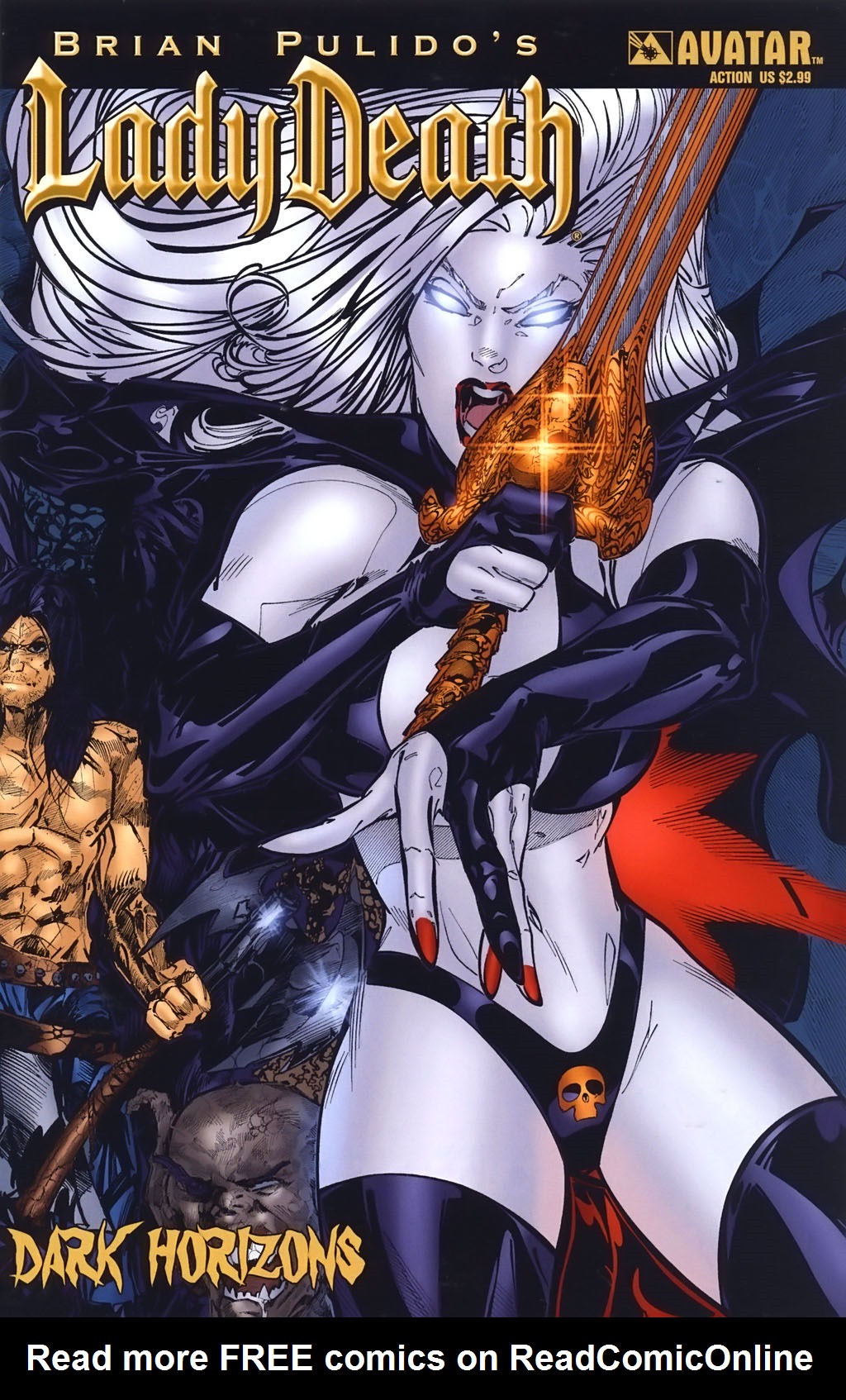 Read online Brian Pulido's Lady Death: Dark Horizons comic -  Issue # Full - 7