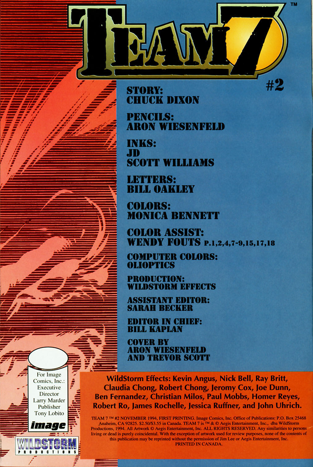 Team 7 (1994) Issue #2 #2 - English 2