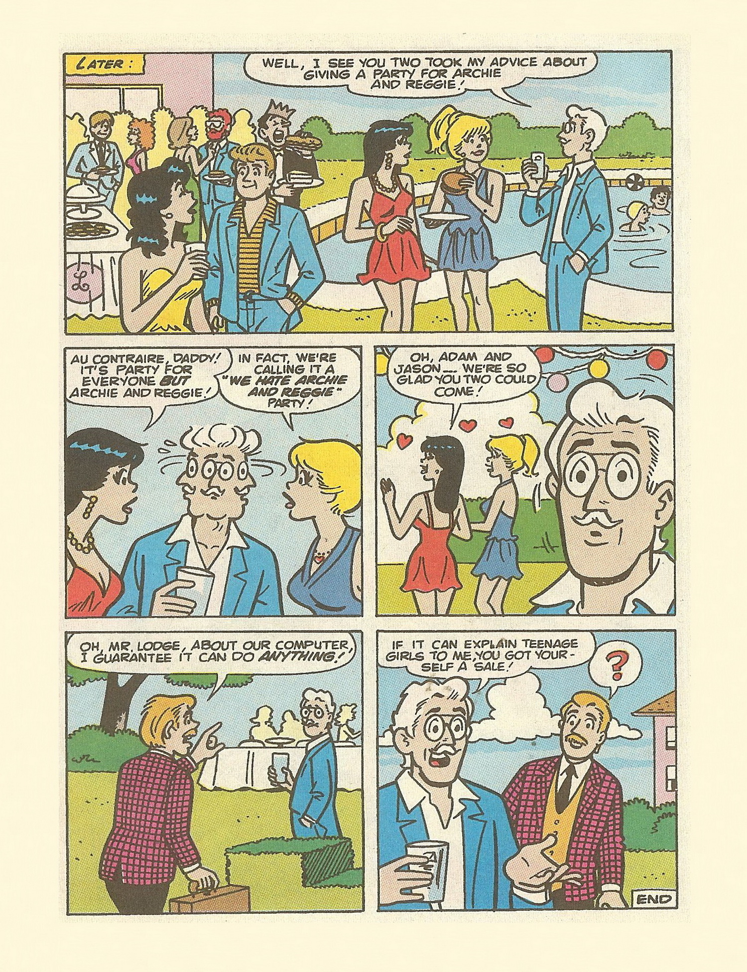Read online Betty and Veronica Digest Magazine comic -  Issue #57 - 65