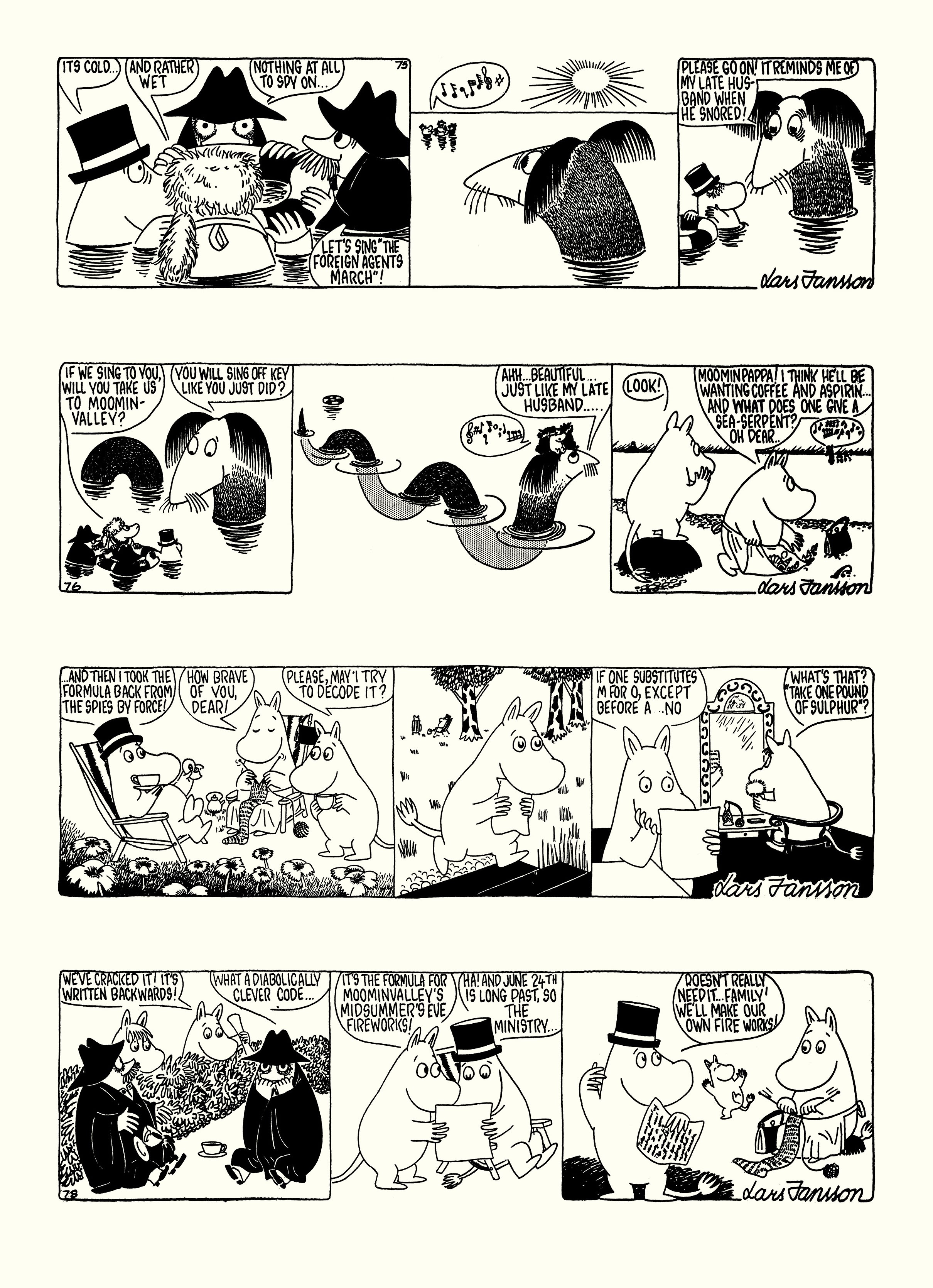 Read online Moomin: The Complete Lars Jansson Comic Strip comic -  Issue # TPB 6 - 66