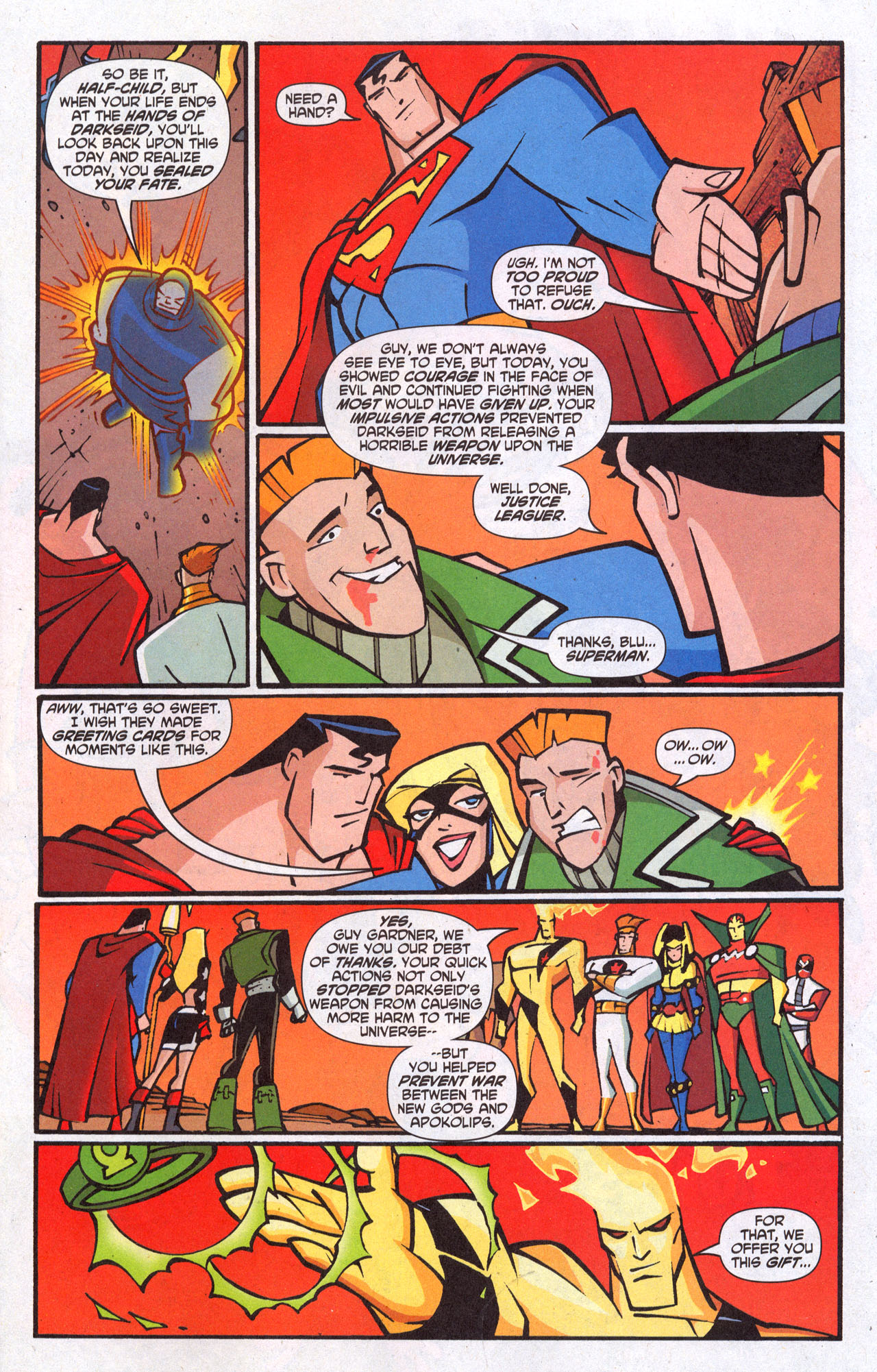 Read online Justice League Unlimited comic -  Issue #32 - 19