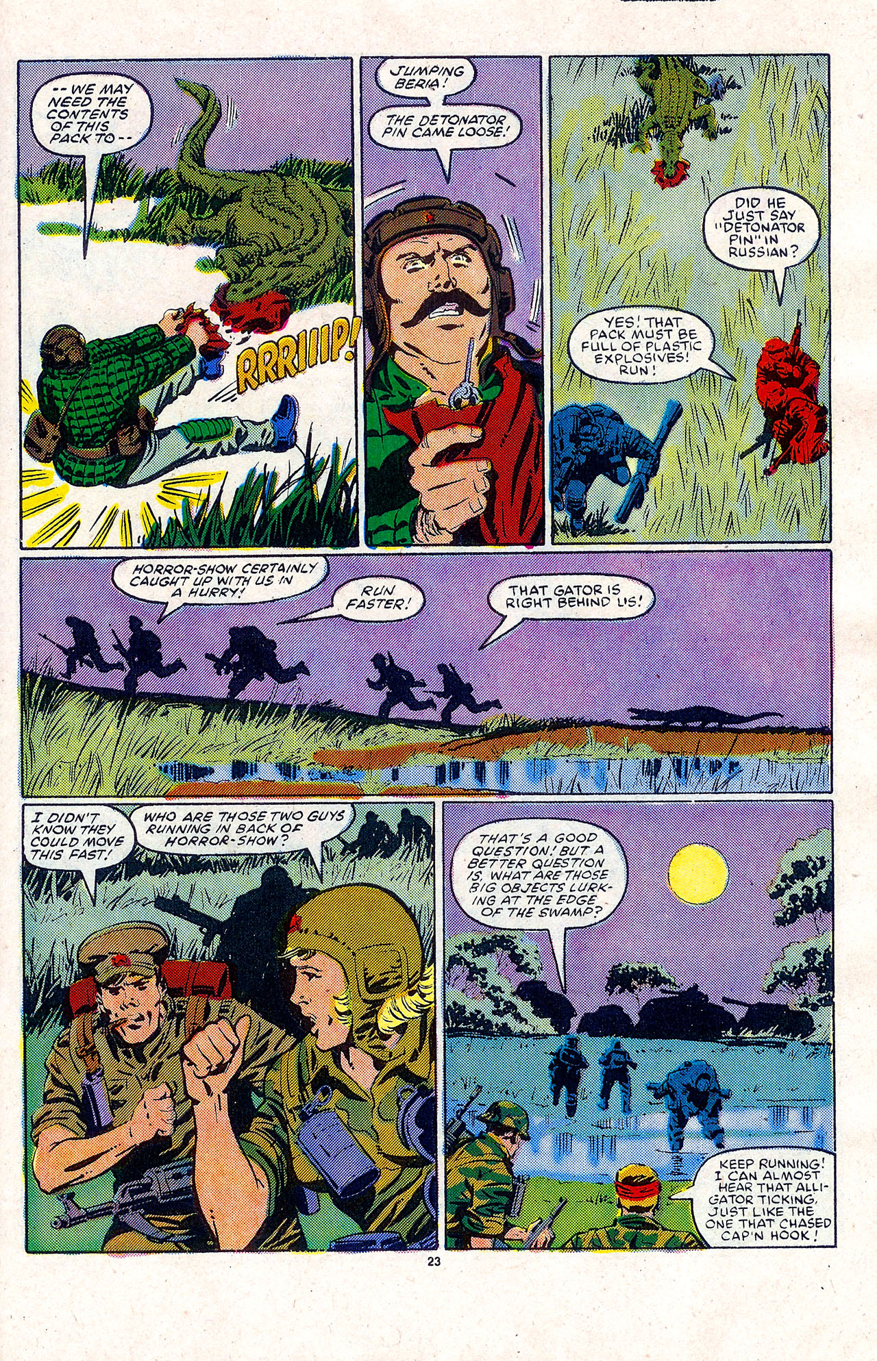 Read online G.I. Joe Yearbook comic -  Issue #4 - 25