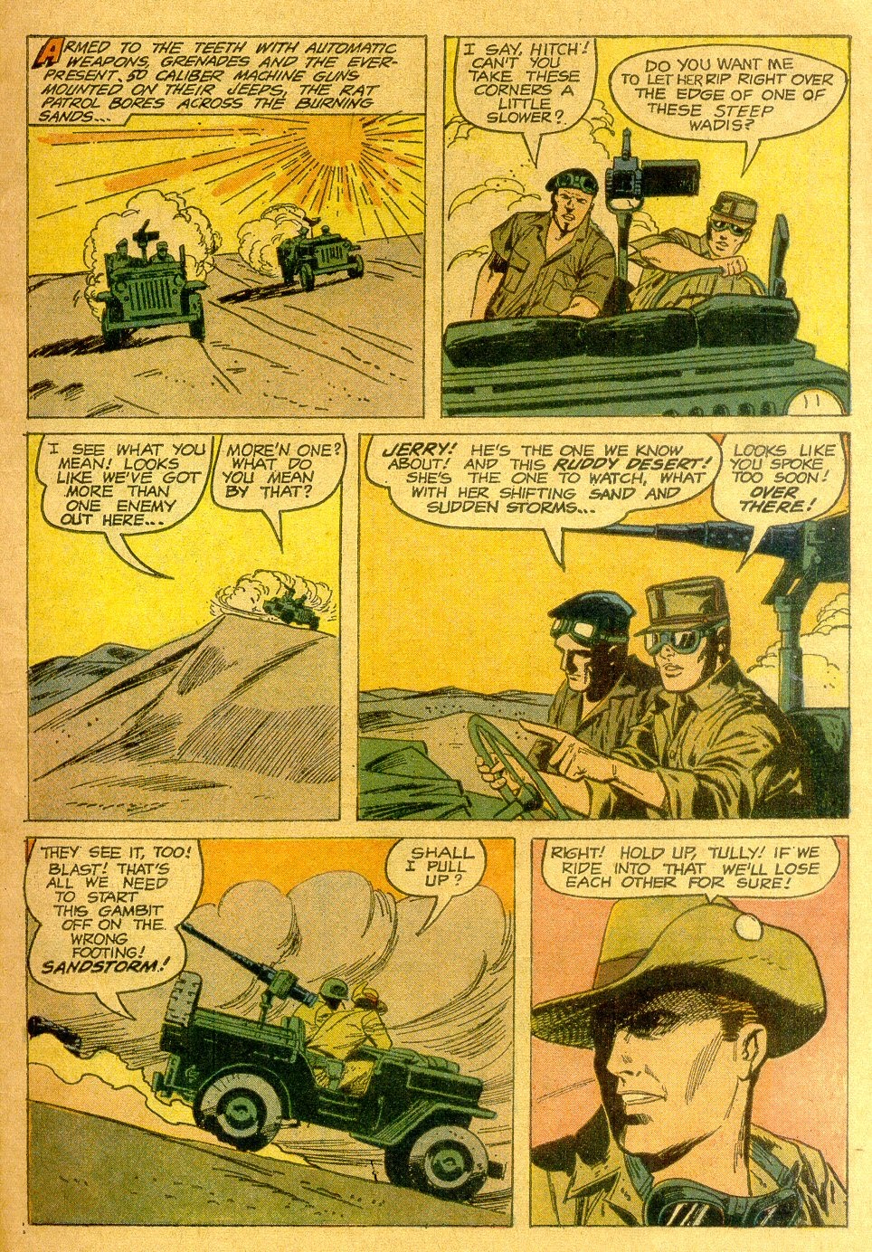 Read online The Rat Patrol comic -  Issue #1 - 7