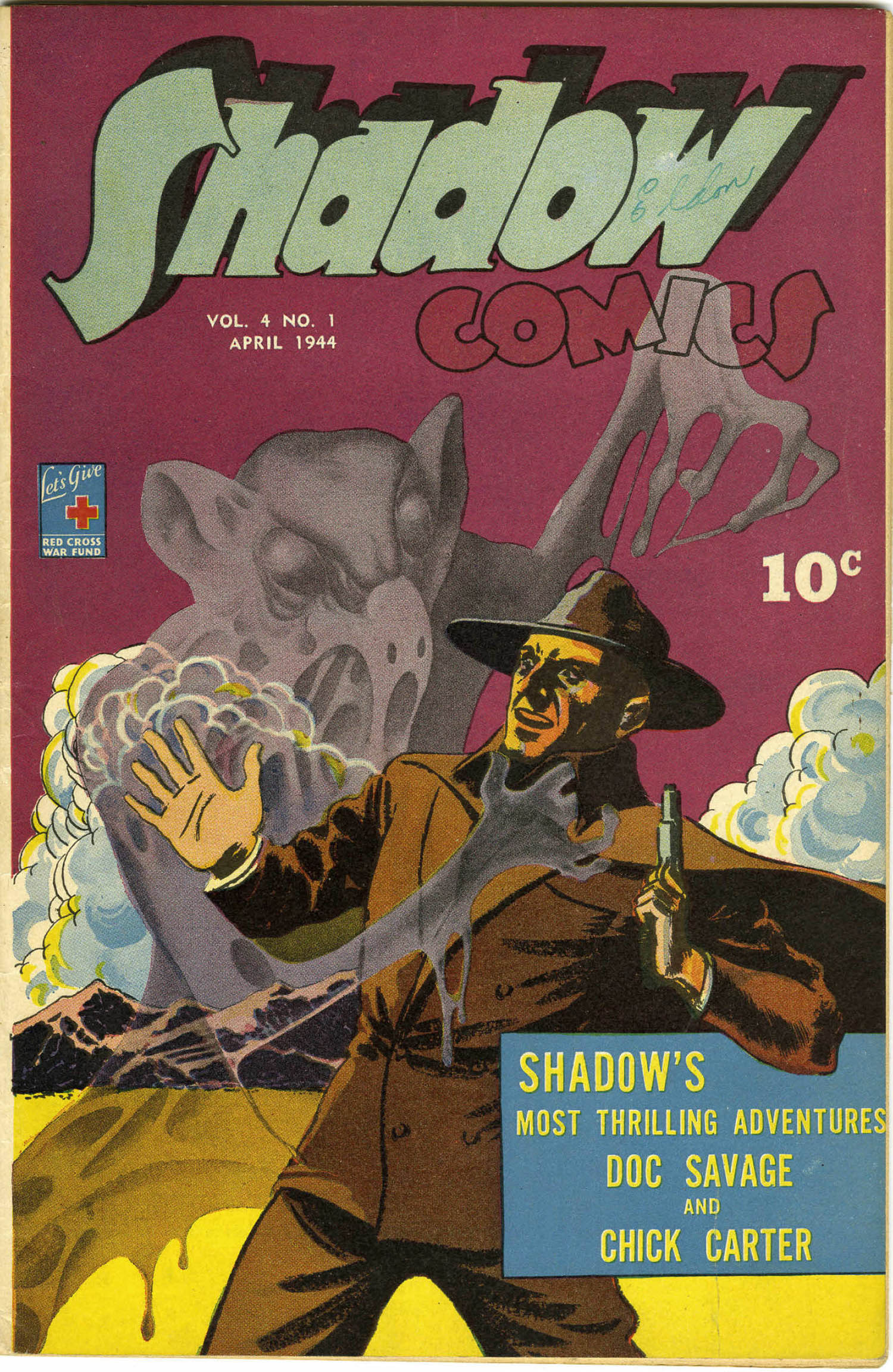 Read online Shadow Comics comic -  Issue #37 - 1