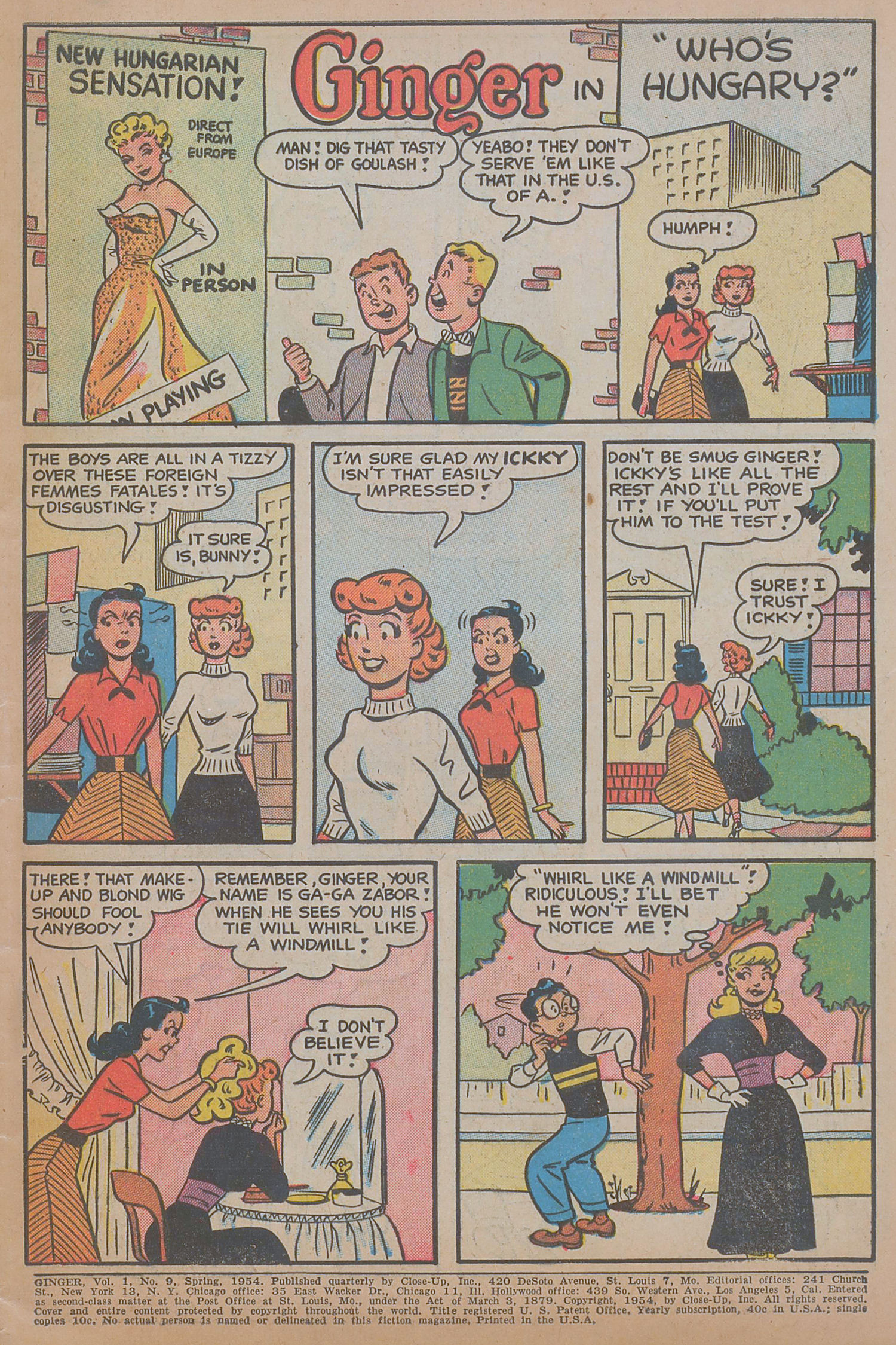 Read online Ginger comic -  Issue #9 - 3
