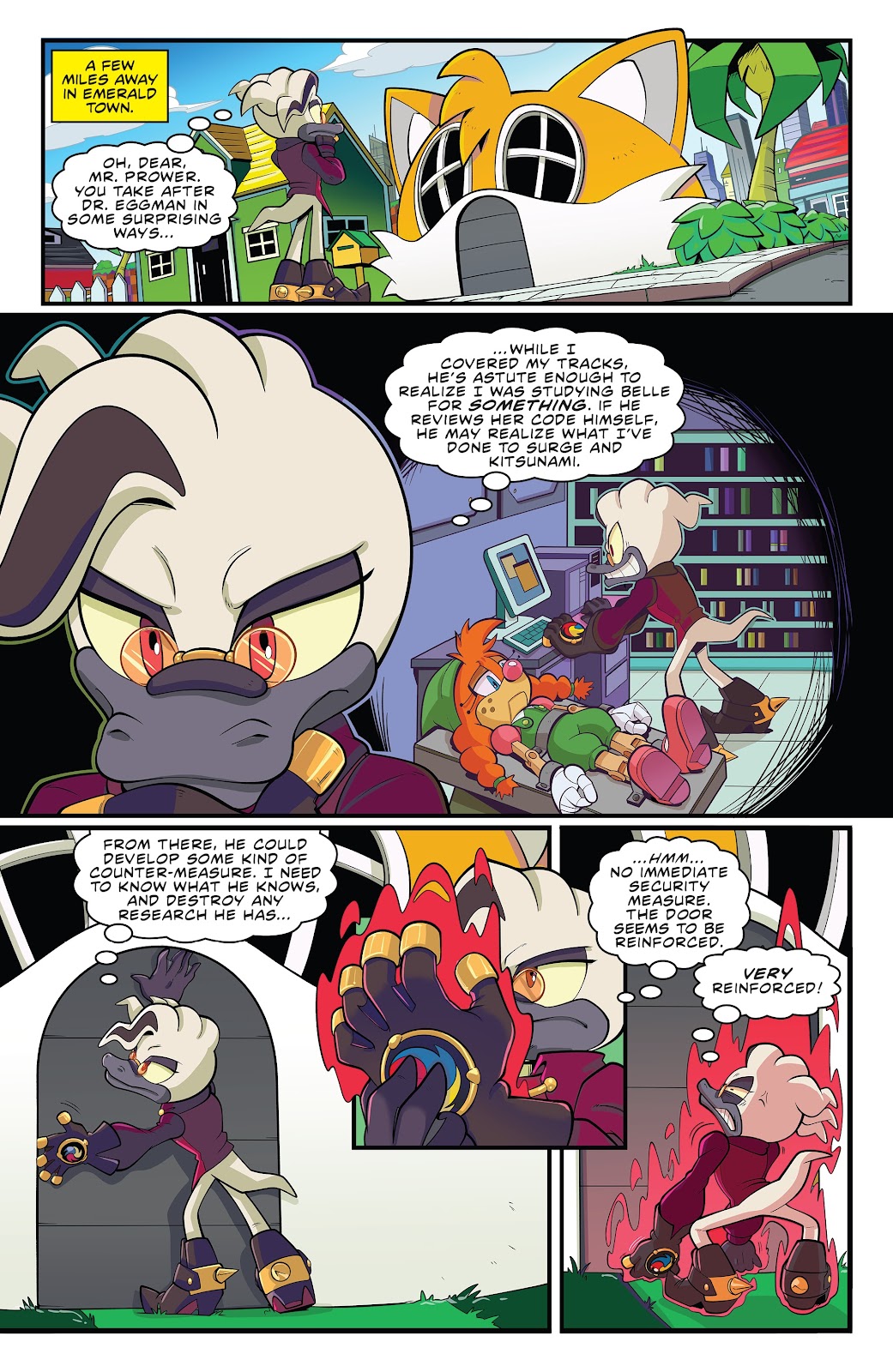 Sonic the Hedgehog: Imposter Syndrome issue 1 - Page 13