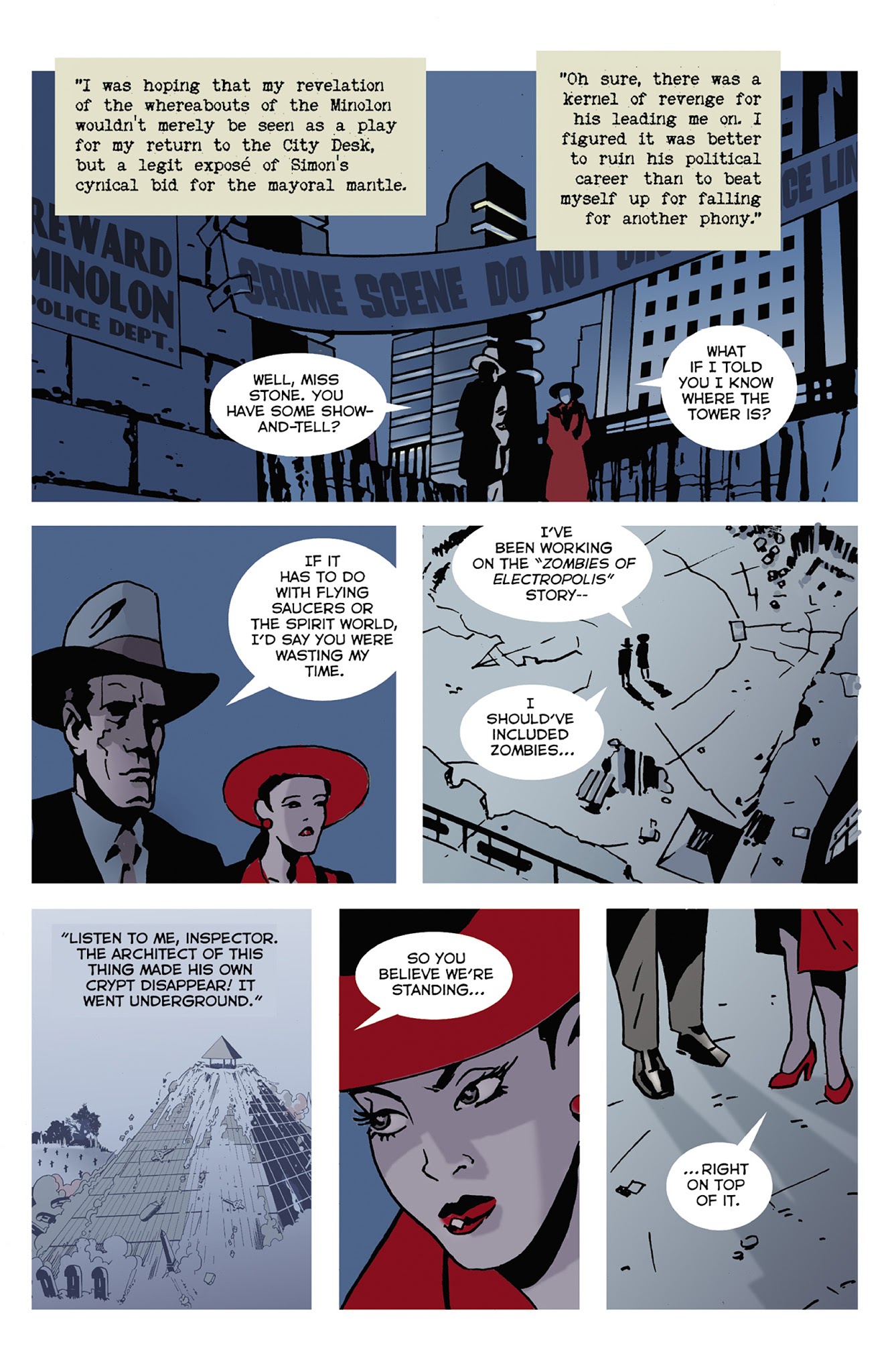 Read online Mister X: Razed comic -  Issue #4 - 15