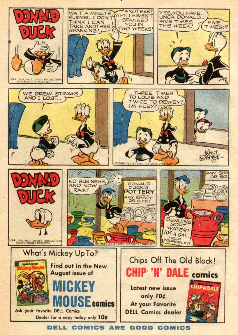 Read online Walt Disney's Comics and Stories comic -  Issue #179 - 34