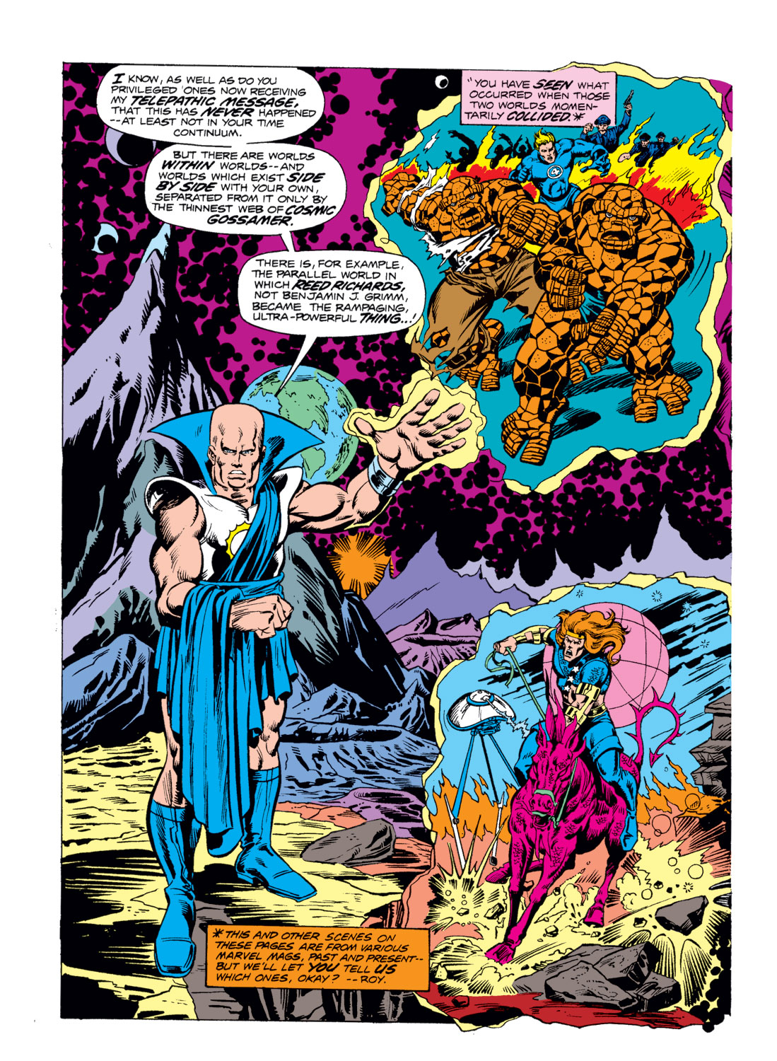 Read online What If? (1977) comic -  Issue #1 - Spider-Man joined the Fantastic Four - 3