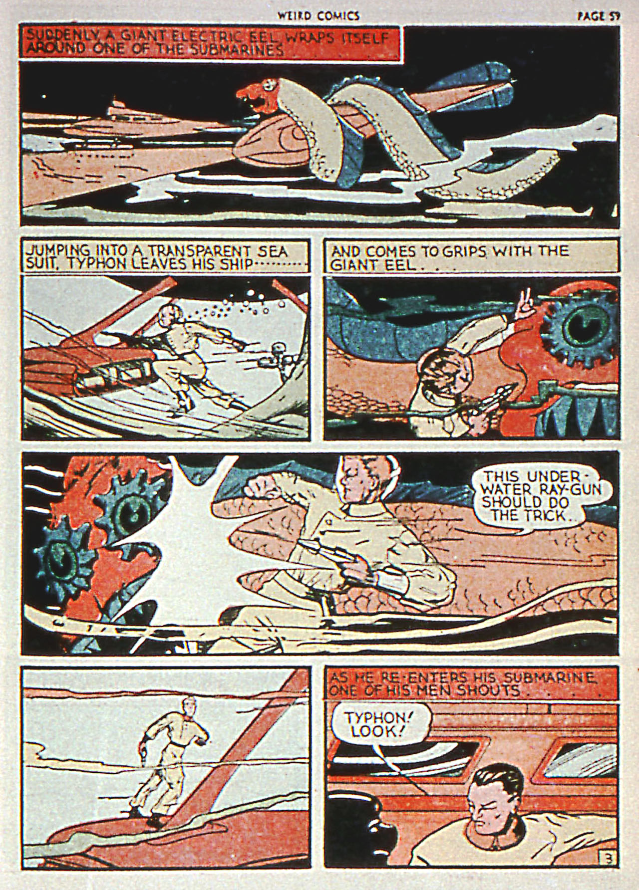 Read online Weird Comics comic -  Issue #1 - 59