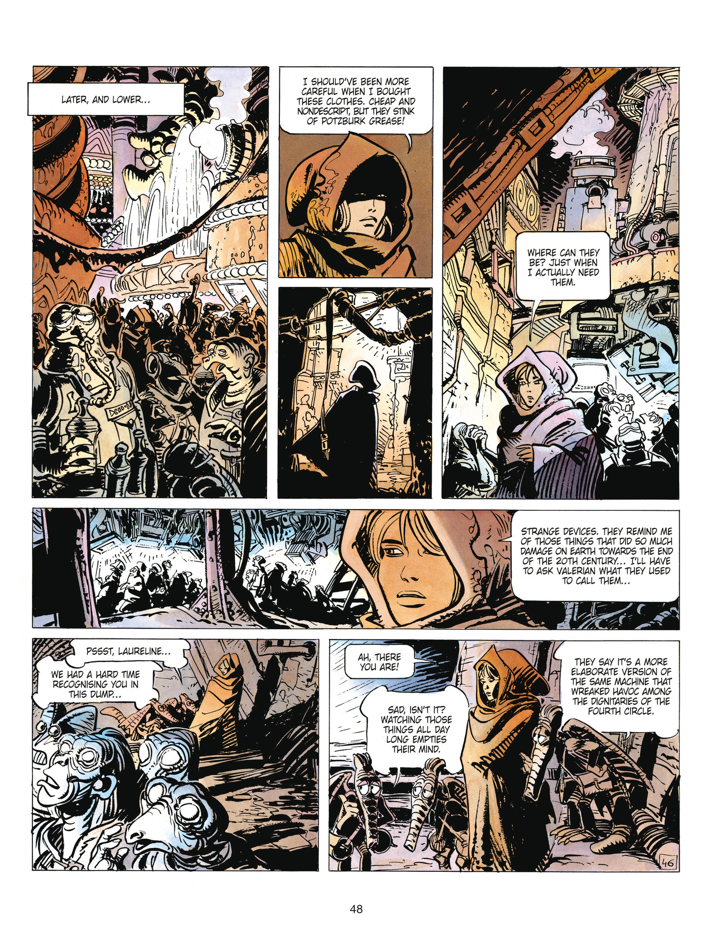 Read online Valerian and Laureline comic -  Issue #15 - 48