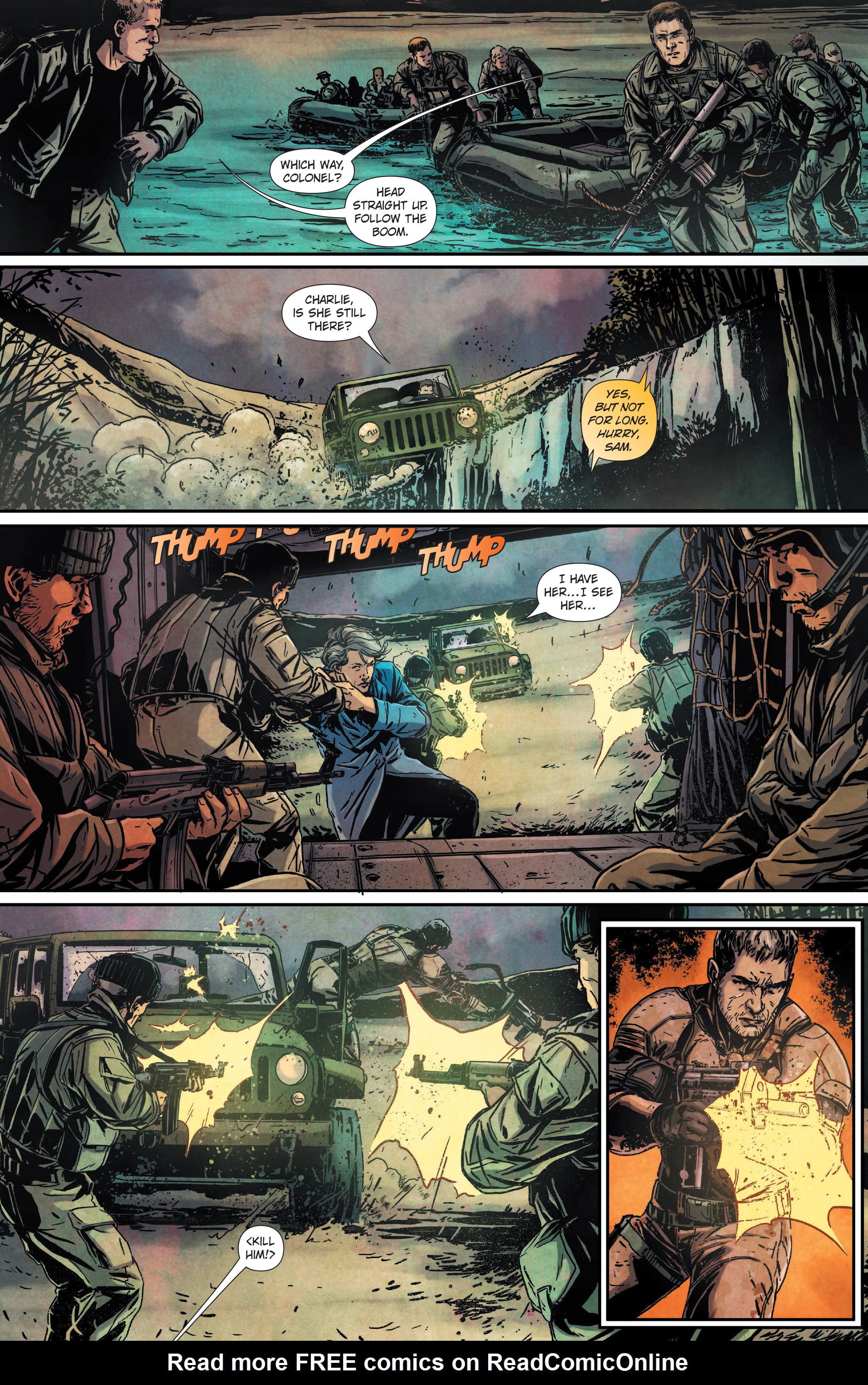 Read online Tom Clancy's Splinter Cell: Echoes comic -  Issue #4 - 8