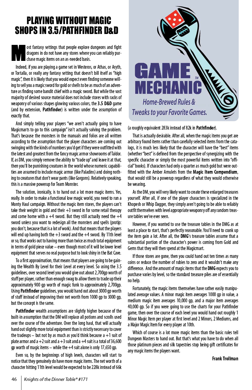 Read online Knights of the Dinner Table comic -  Issue #171 - 48