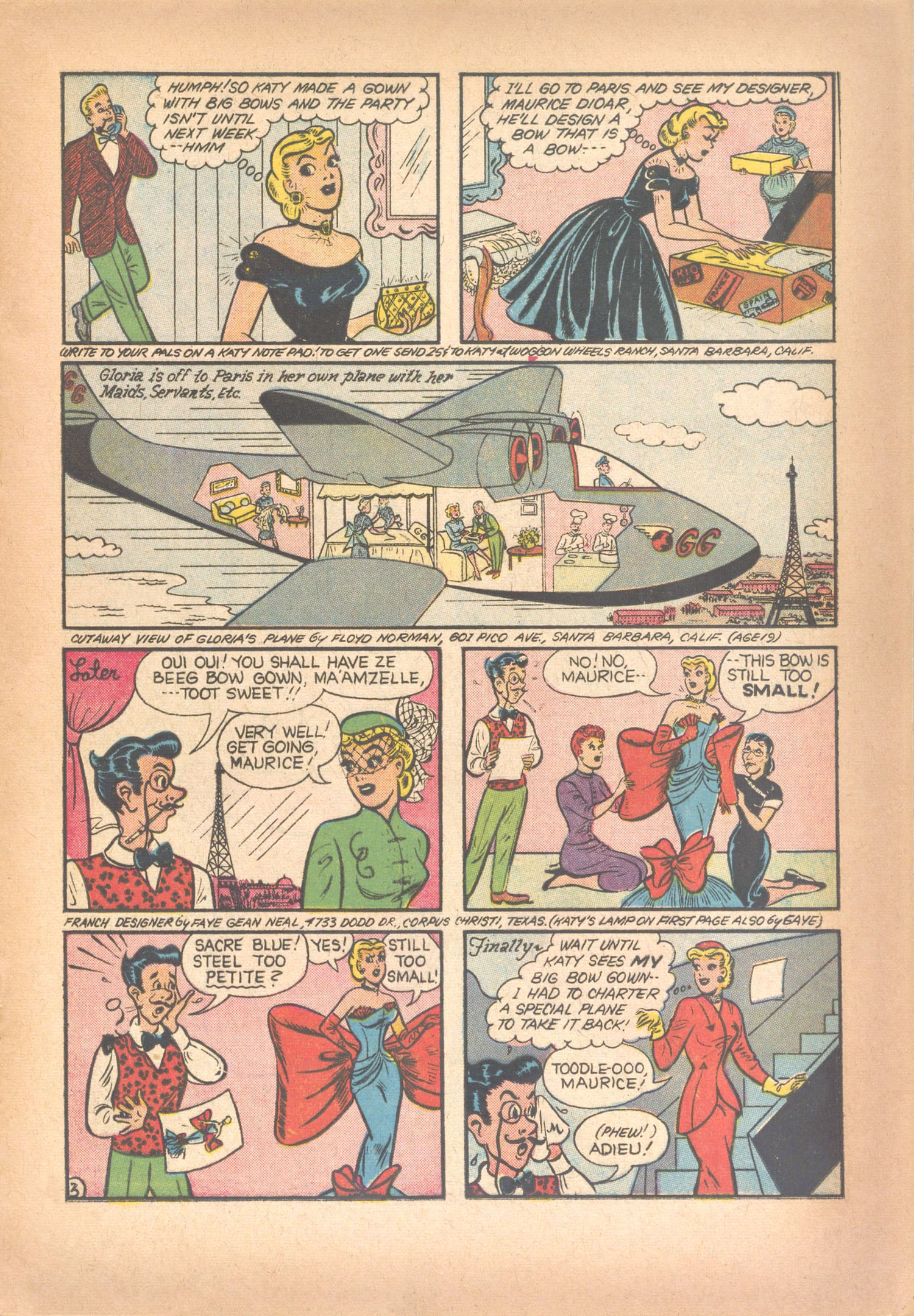 Read online Katy Keene (1949) comic -  Issue #25 - 17