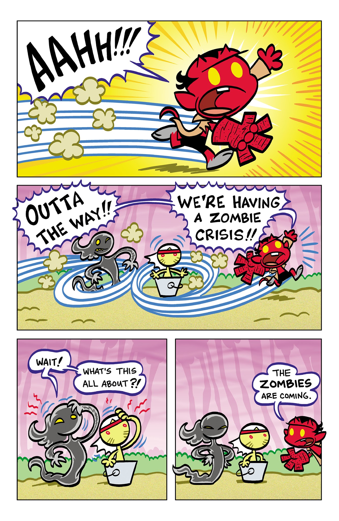 Read online Itty Bitty Hellboy: The Search for the Were-Jaguar! comic -  Issue #4 - 10
