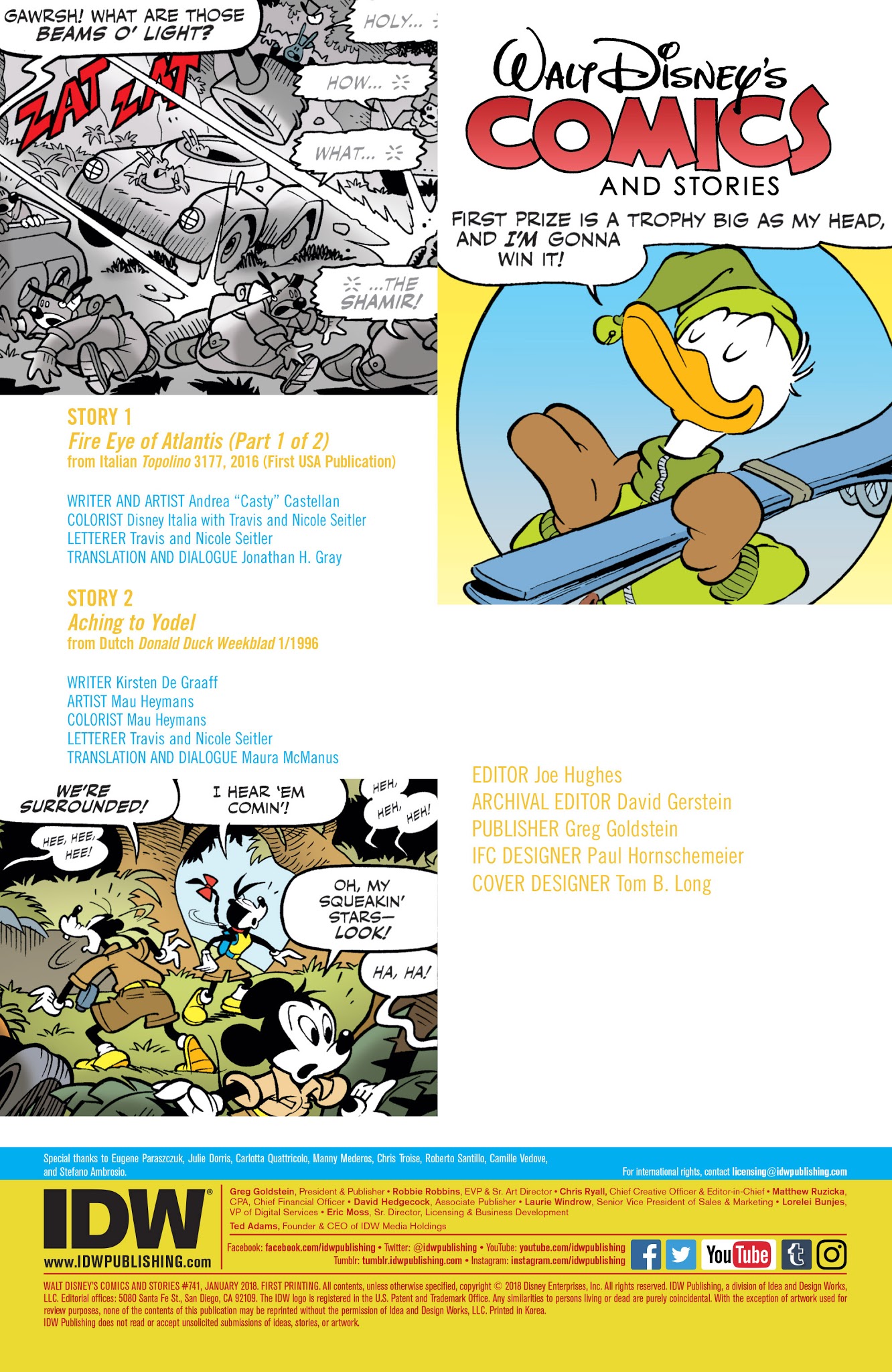 Read online Walt Disney's Comics and Stories comic -  Issue #741 - 2