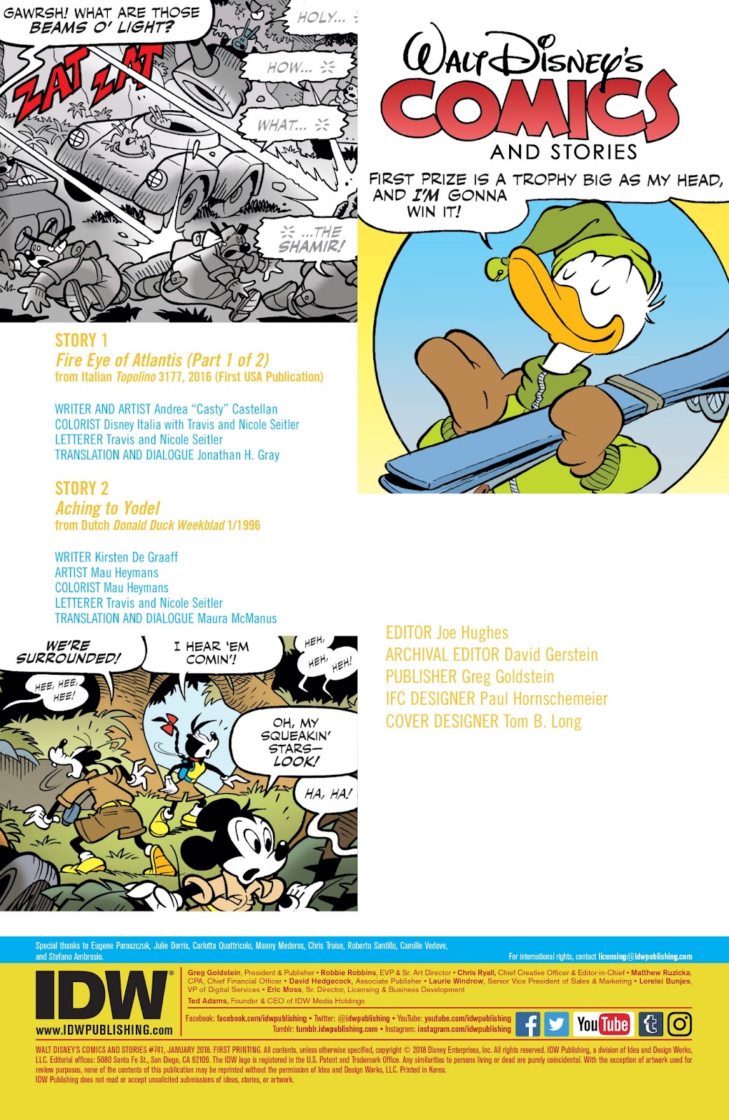 Walt Disney's Comics and Stories issue 741 - Page 2