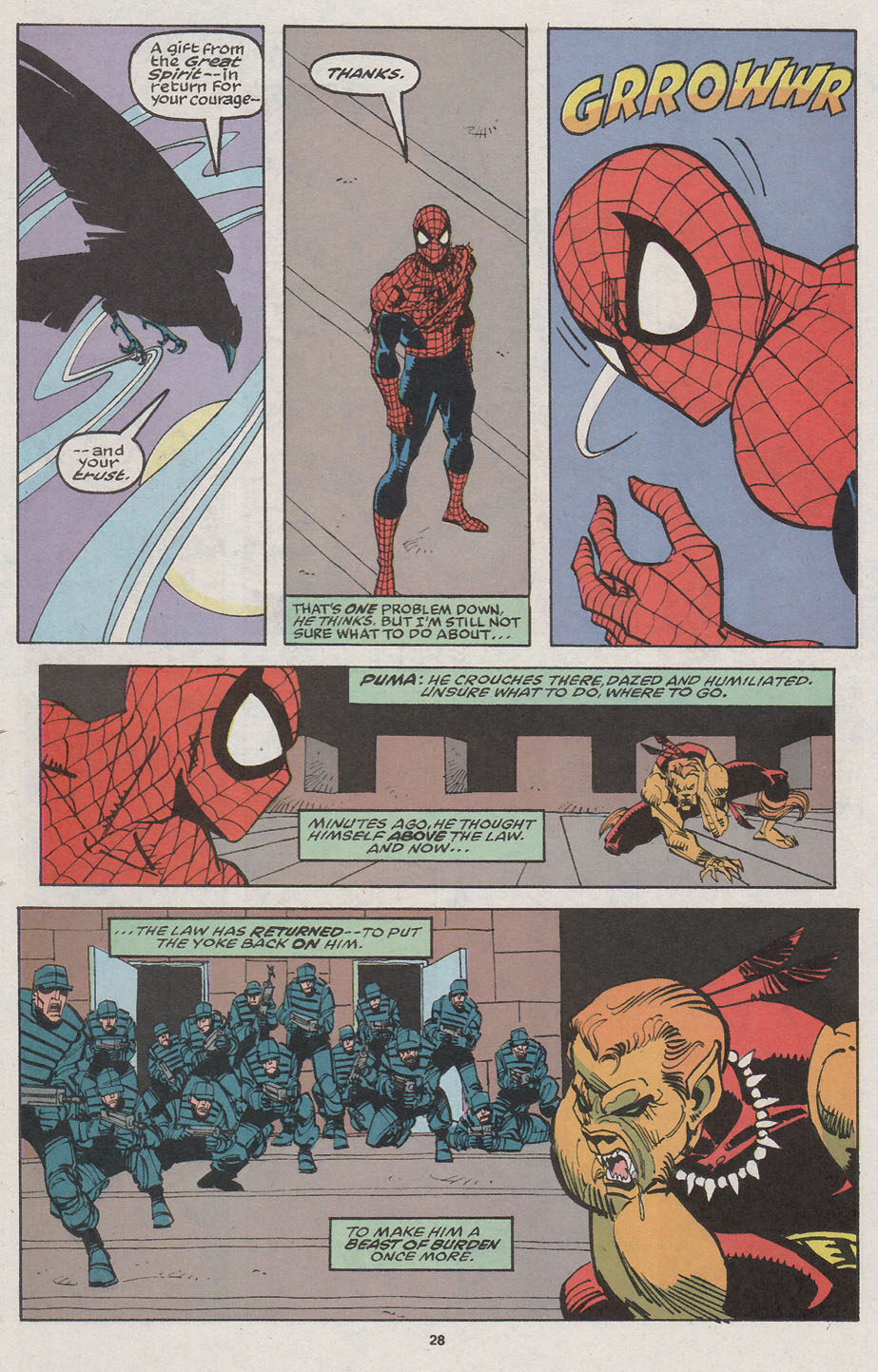 Read online The Spectacular Spider-Man (1976) comic -  Issue #193 - 22