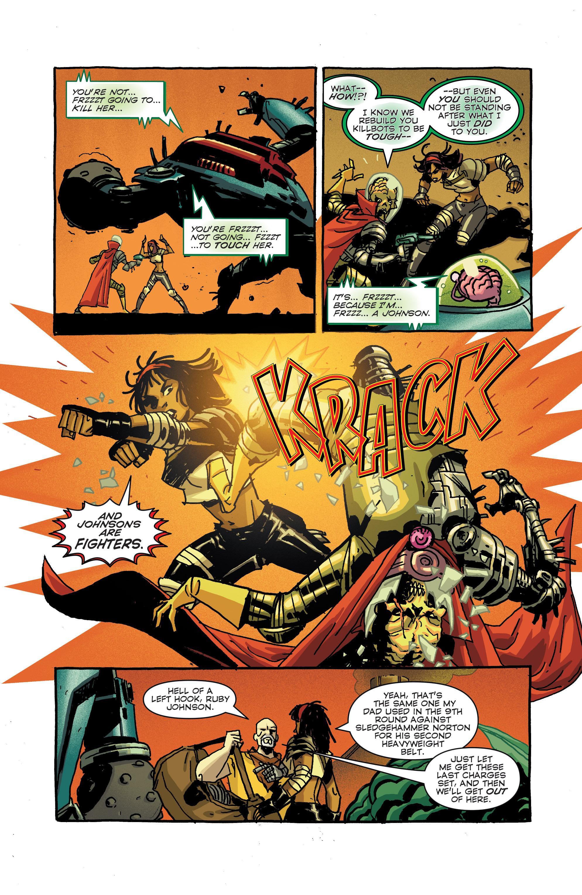 Read online Mars Attacks: Occupation comic -  Issue #5 - 17