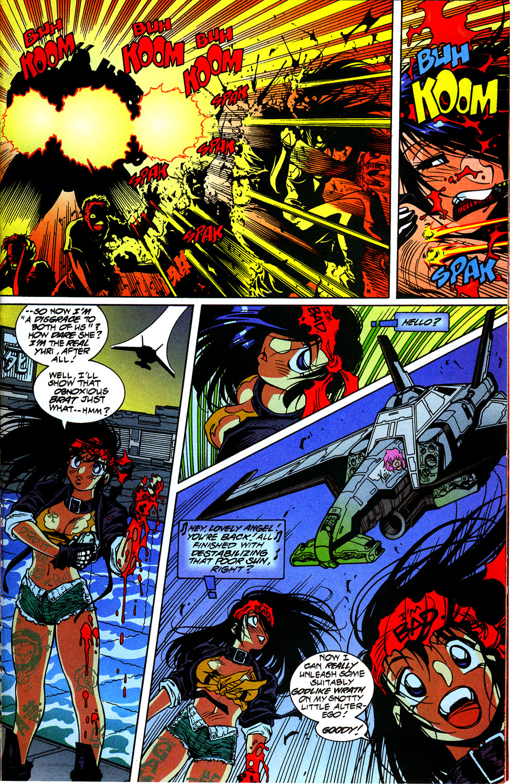 Read online Dirty Pair: Fatal But Not Serious comic -  Issue #4 - 22