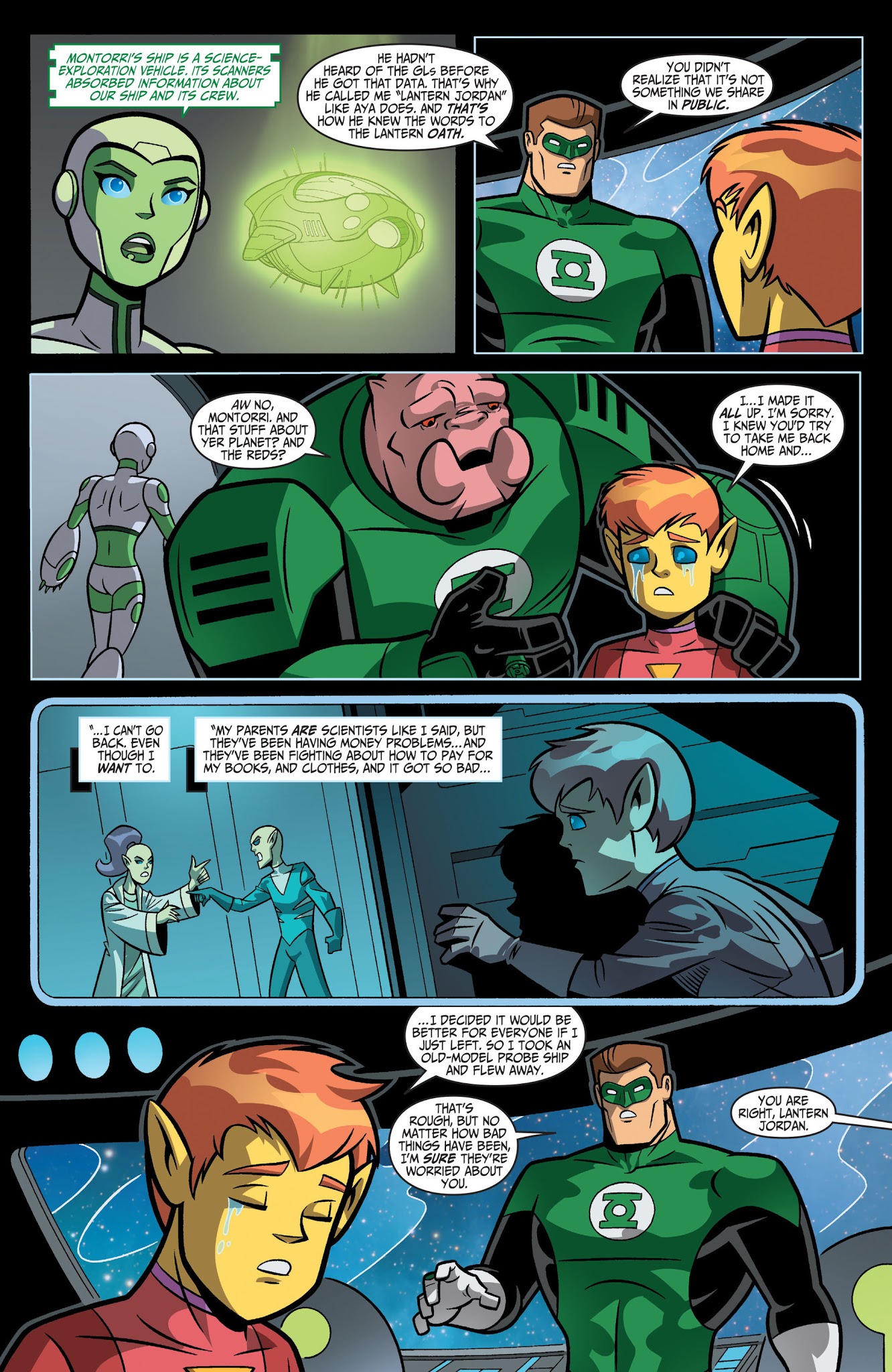 Read online Green Lantern: The Animated Series comic -  Issue #10 - 17