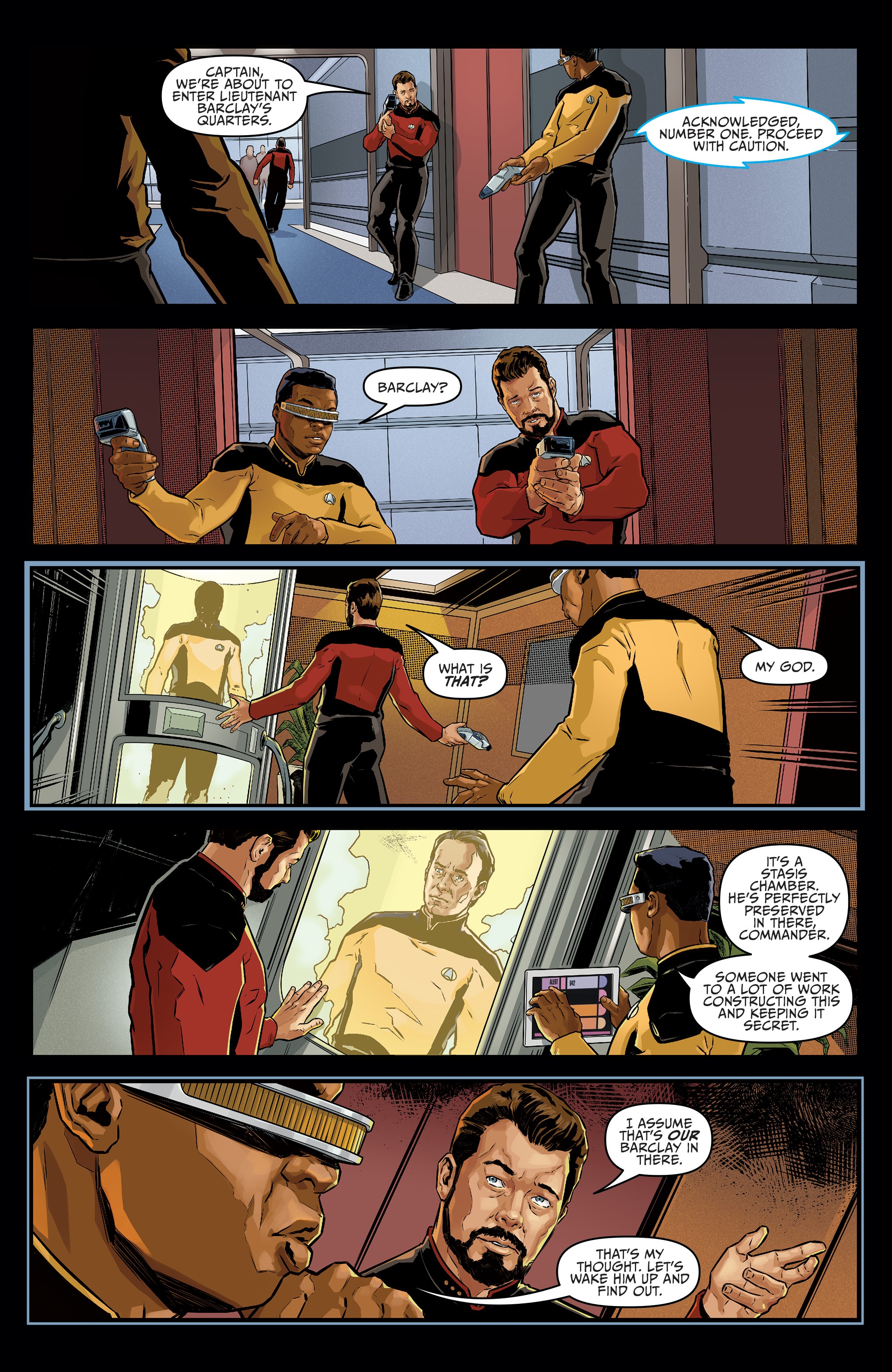 Read online Star Trek: The Next Generation: Terra Incognita comic -  Issue #6 - 9