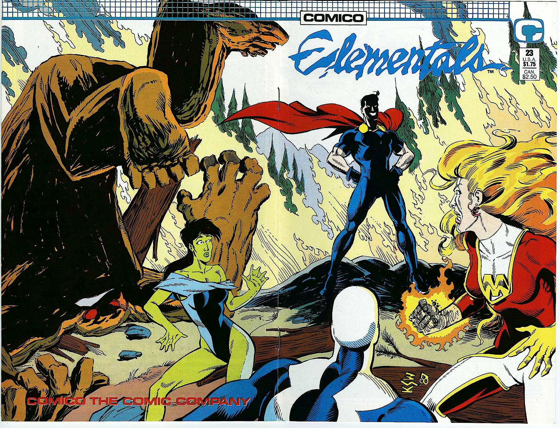 Read online Elementals (1984) comic -  Issue #23 - 1