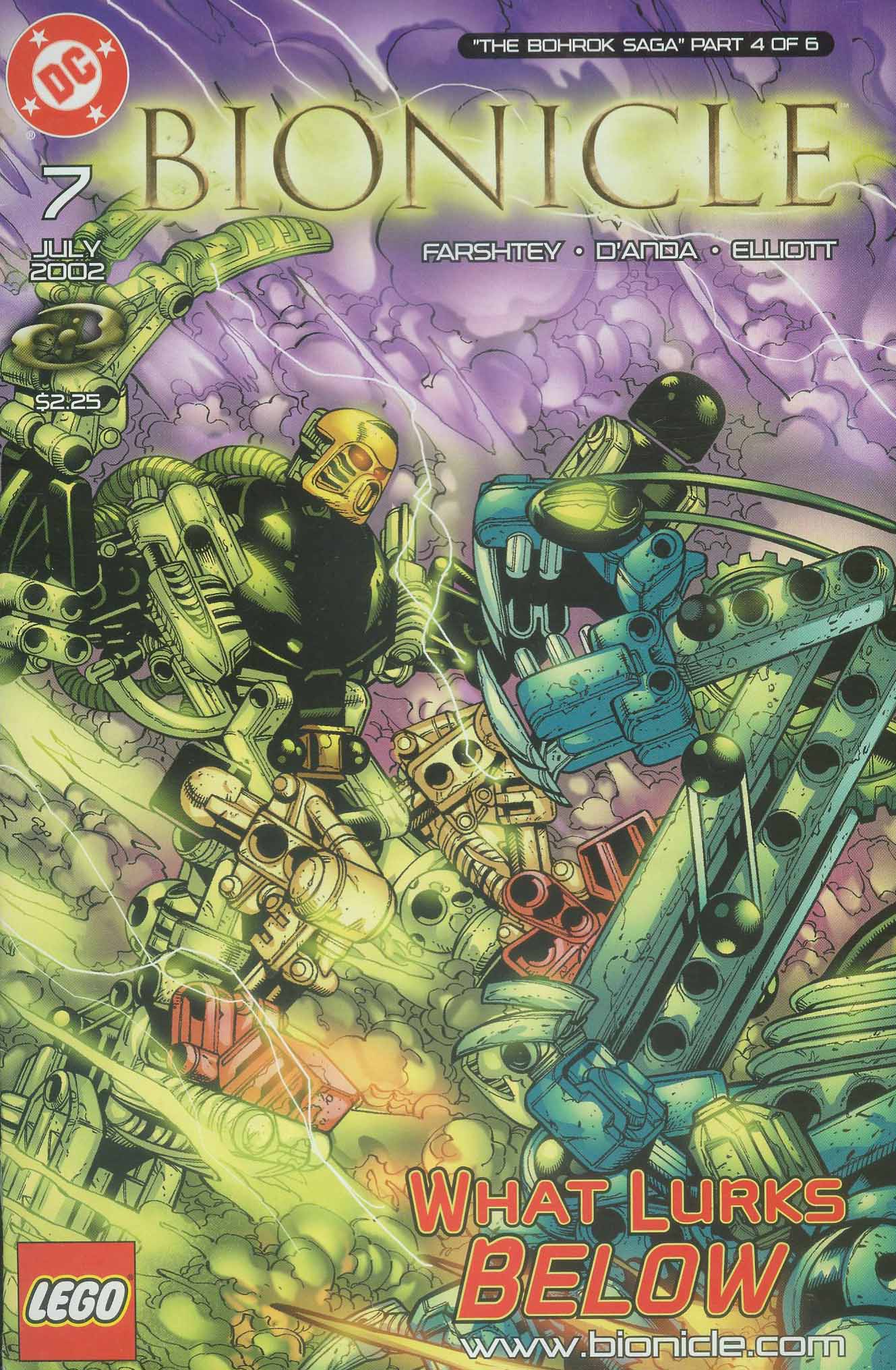 Read online Bionicle comic -  Issue #7 - 1