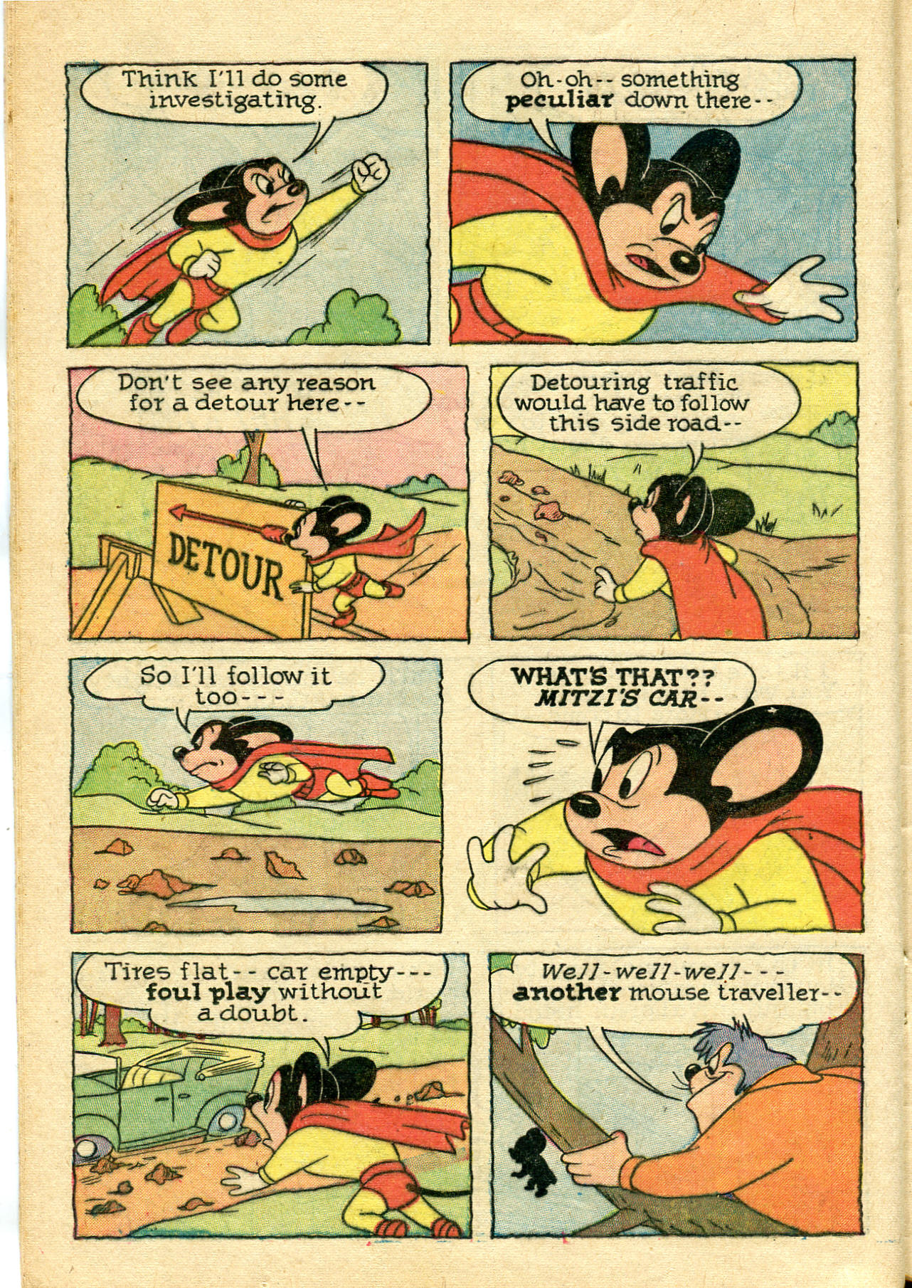 Read online Paul Terry's Mighty Mouse Comics comic -  Issue #69 - 24