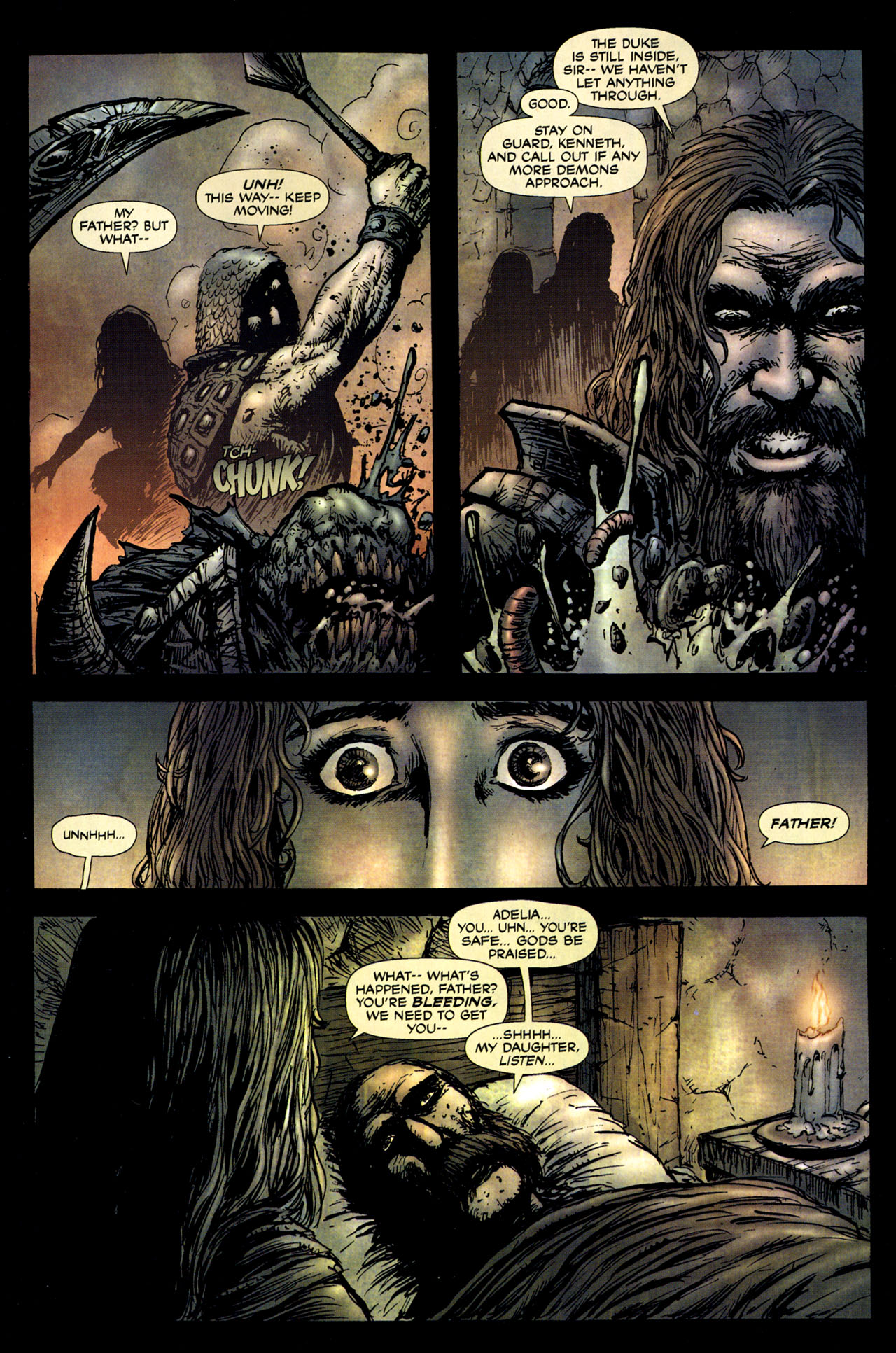 Read online Frank Frazetta's Death Dealer comic -  Issue #3 - 6