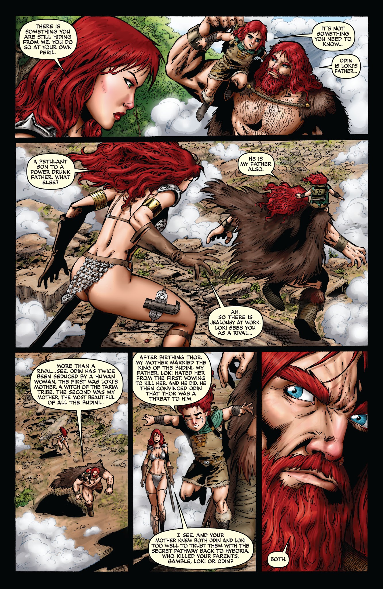 Read online Red Sonja: Wrath of the Gods comic -  Issue #3 - 6