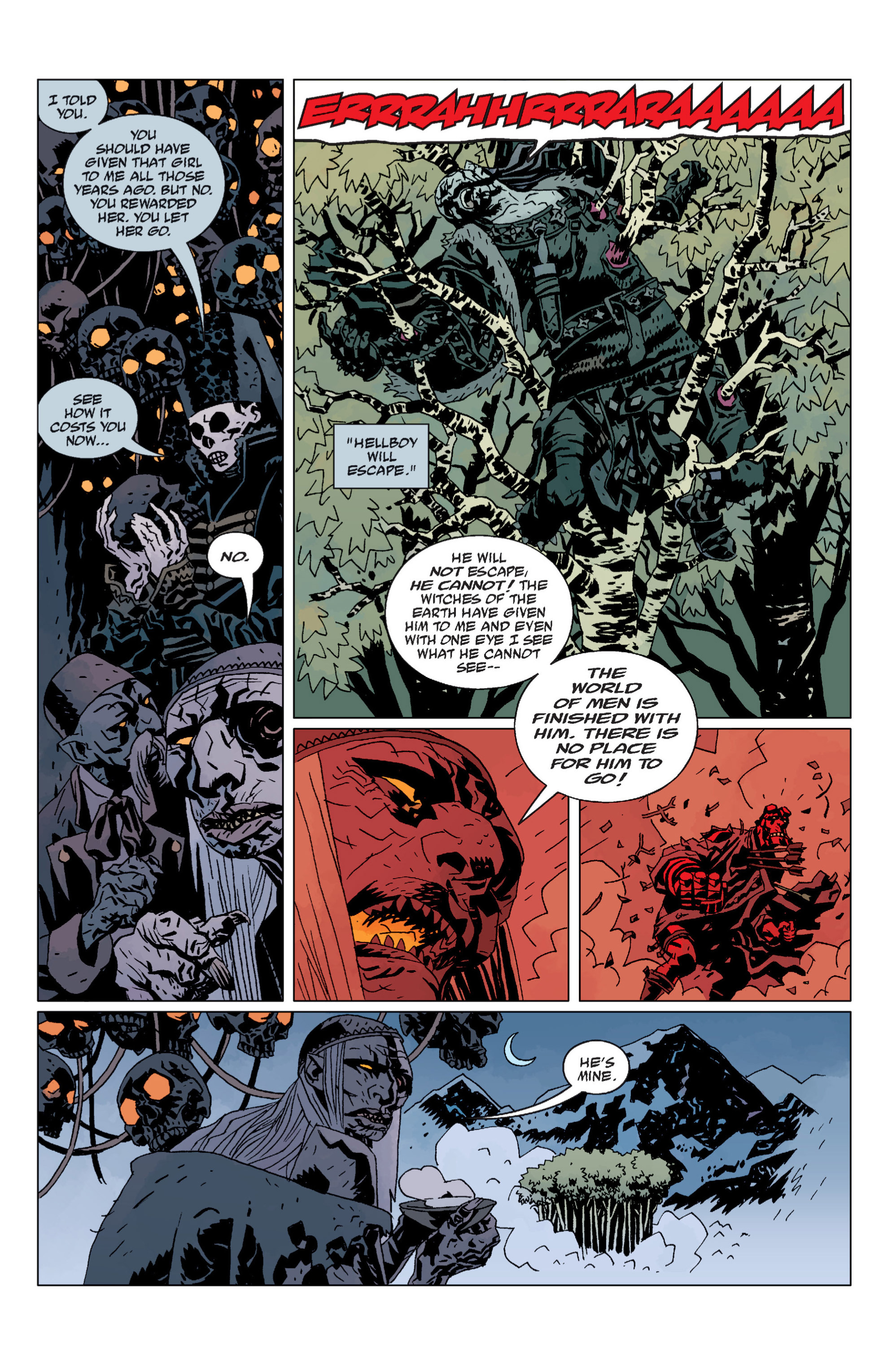 Read online Hellboy comic -  Issue #8 - 120