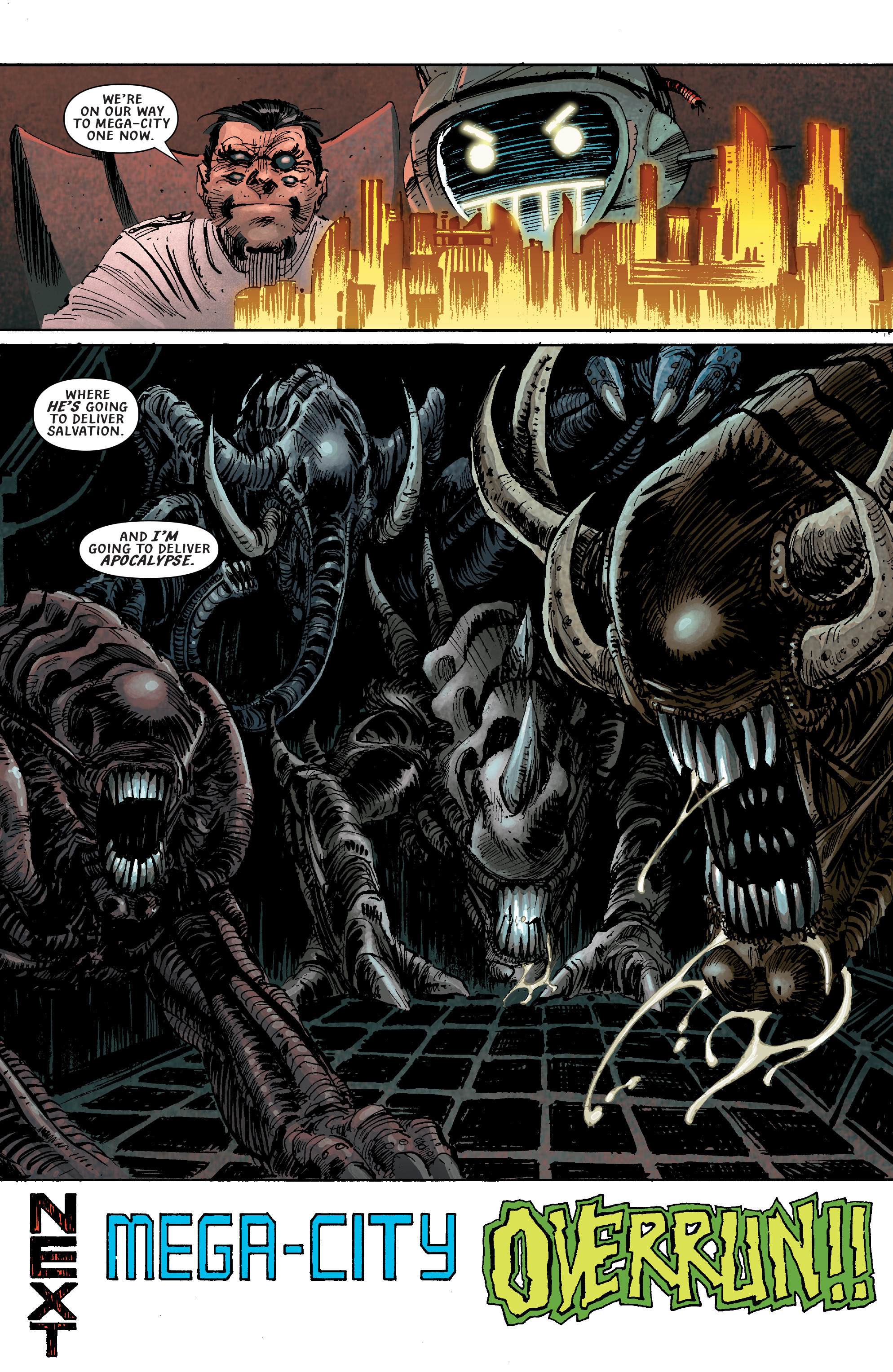 Read online Predator Vs. Judge Dredd Vs. Aliens comic -  Issue #3 - 24