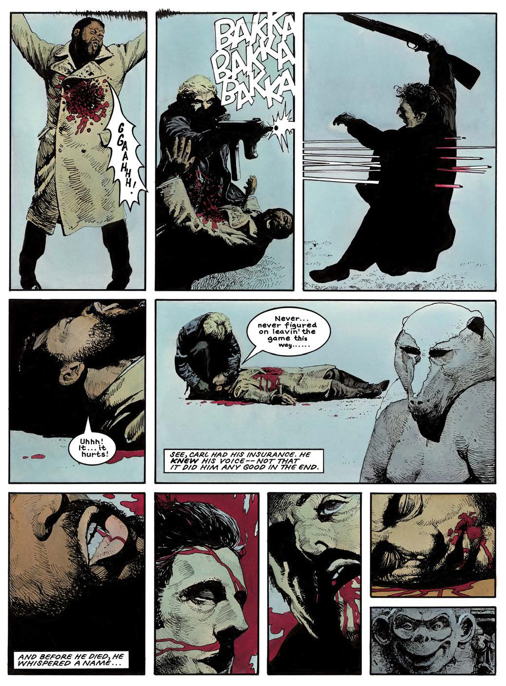 Read online Button Man comic -  Issue # TPB - 84