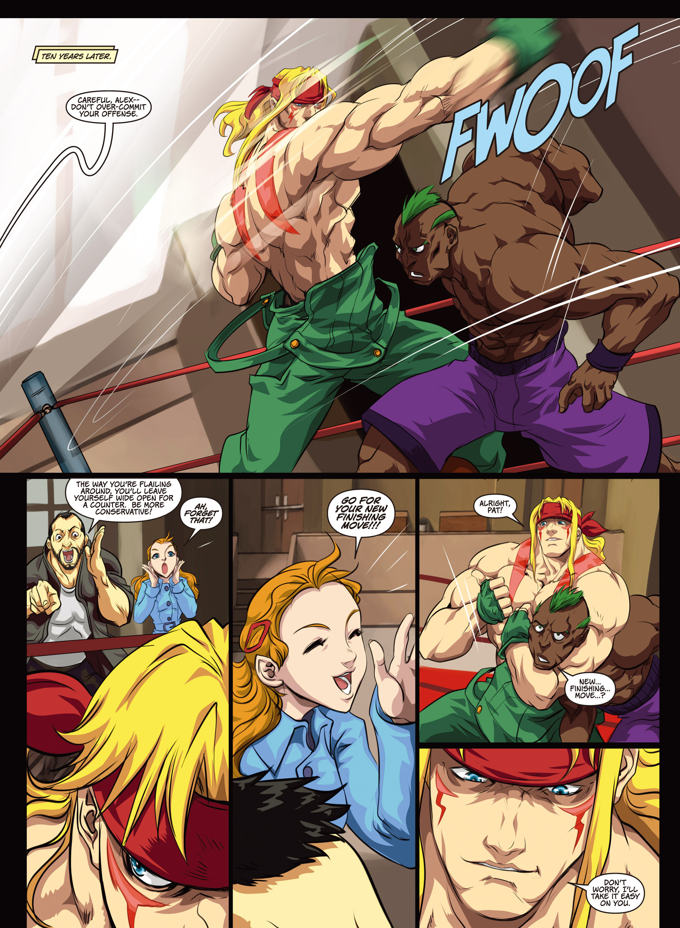 Read online Super Street Fighter comic -  Issue # Vol.1 - New Generations - 42
