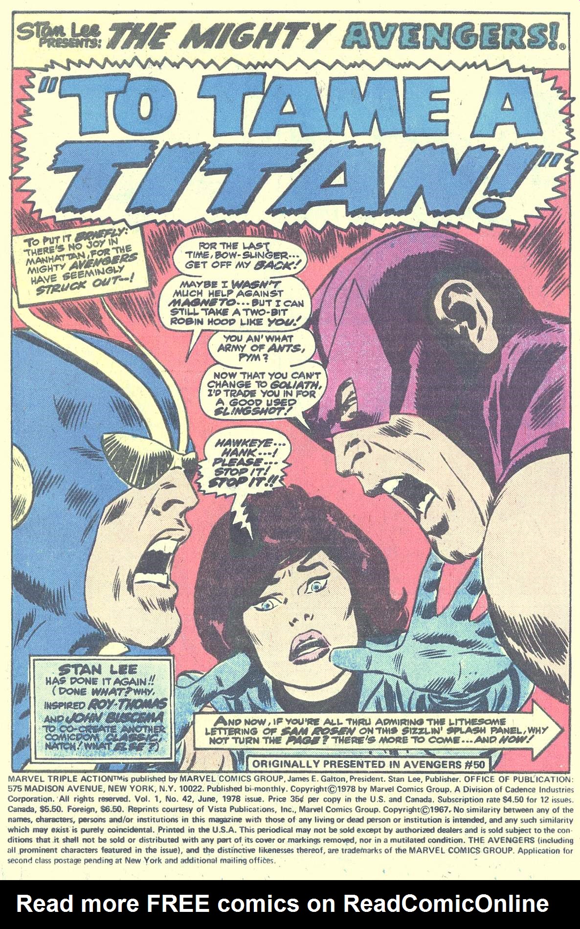Read online Marvel Triple Action comic -  Issue #42 - 3