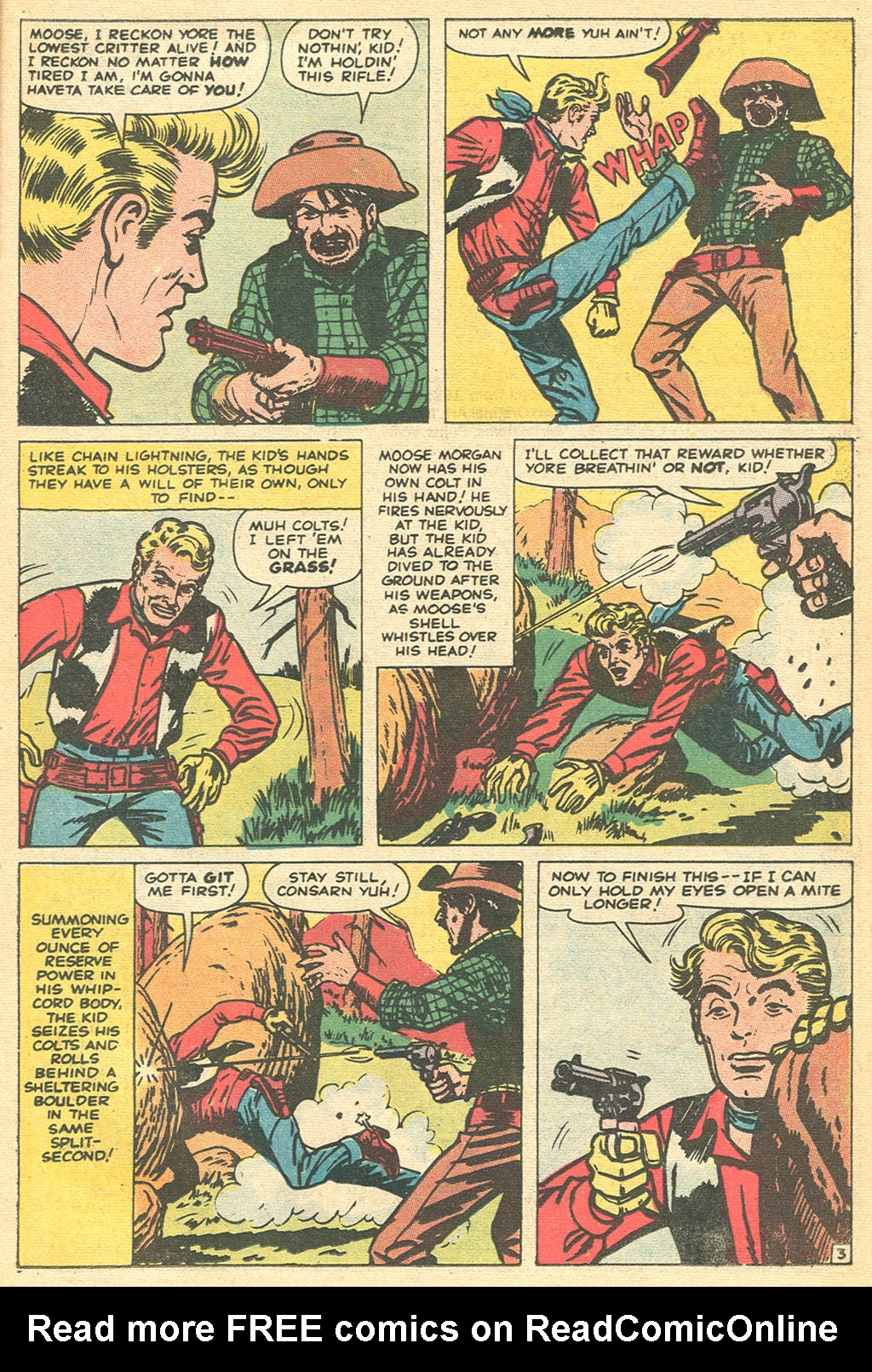 Read online Kid Colt Outlaw comic -  Issue #152 - 23