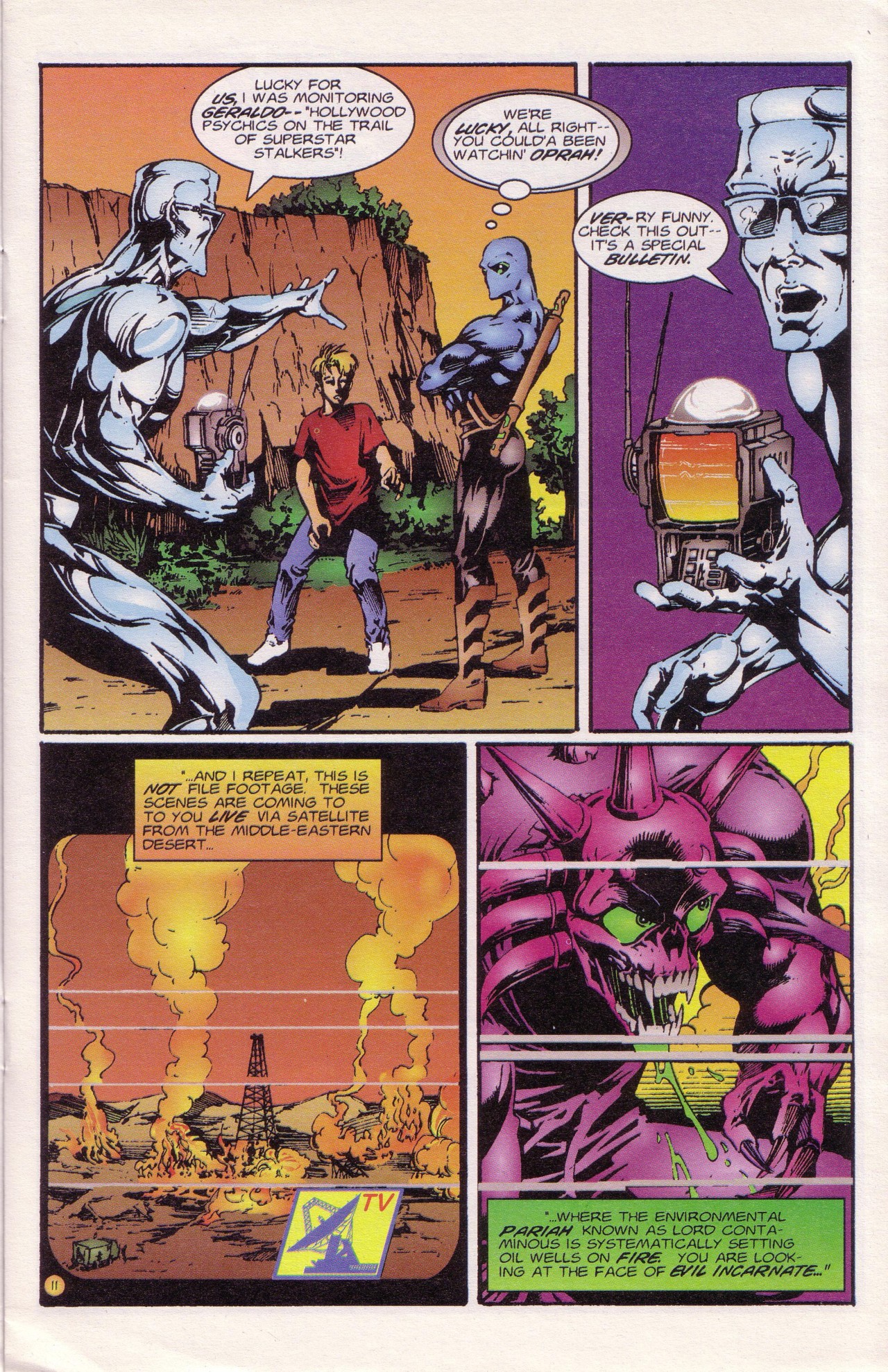 Read online Zen Intergalactic Ninja Color comic -  Issue #1 - 16