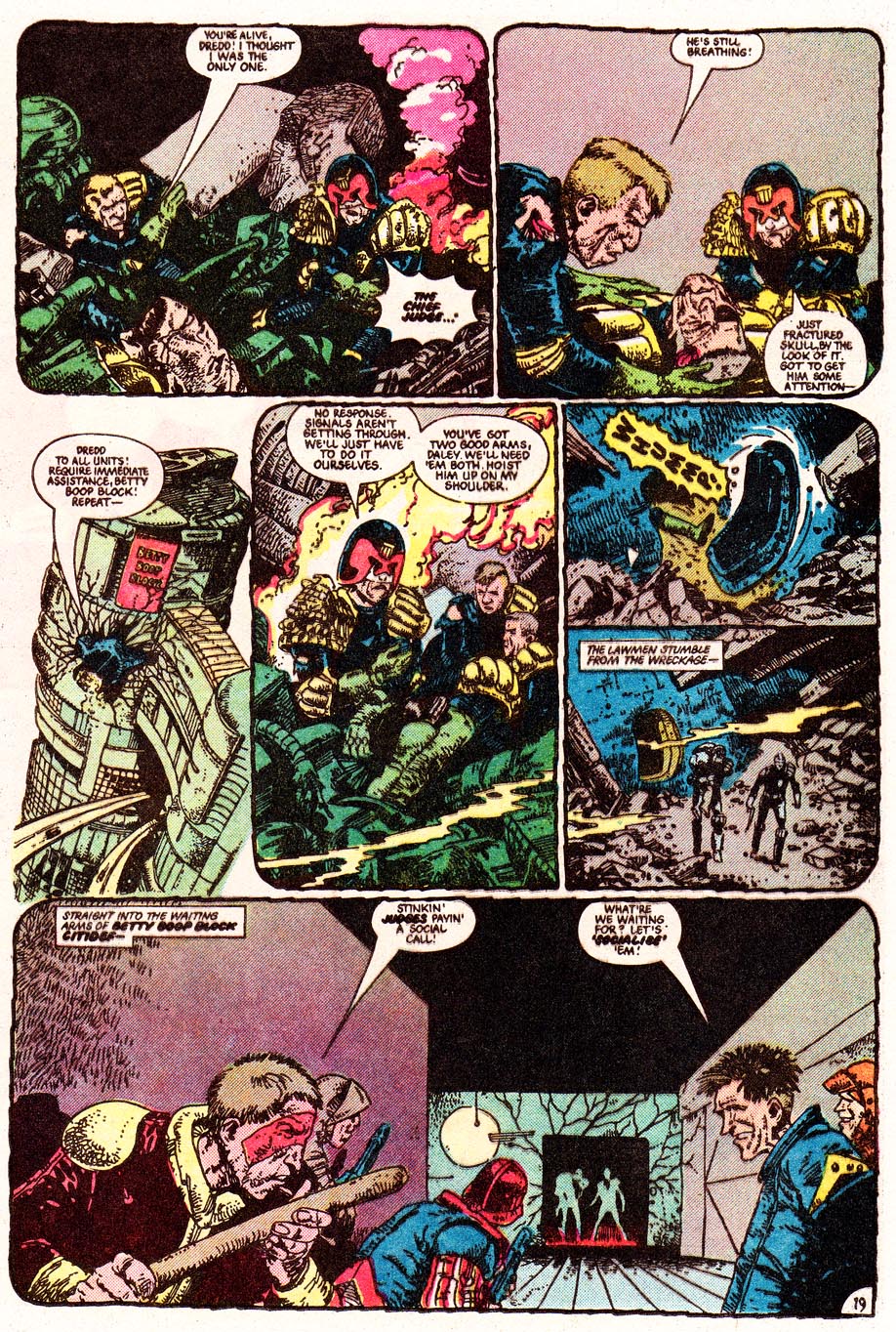 Read online Judge Dredd (1983) comic -  Issue #20 - 19