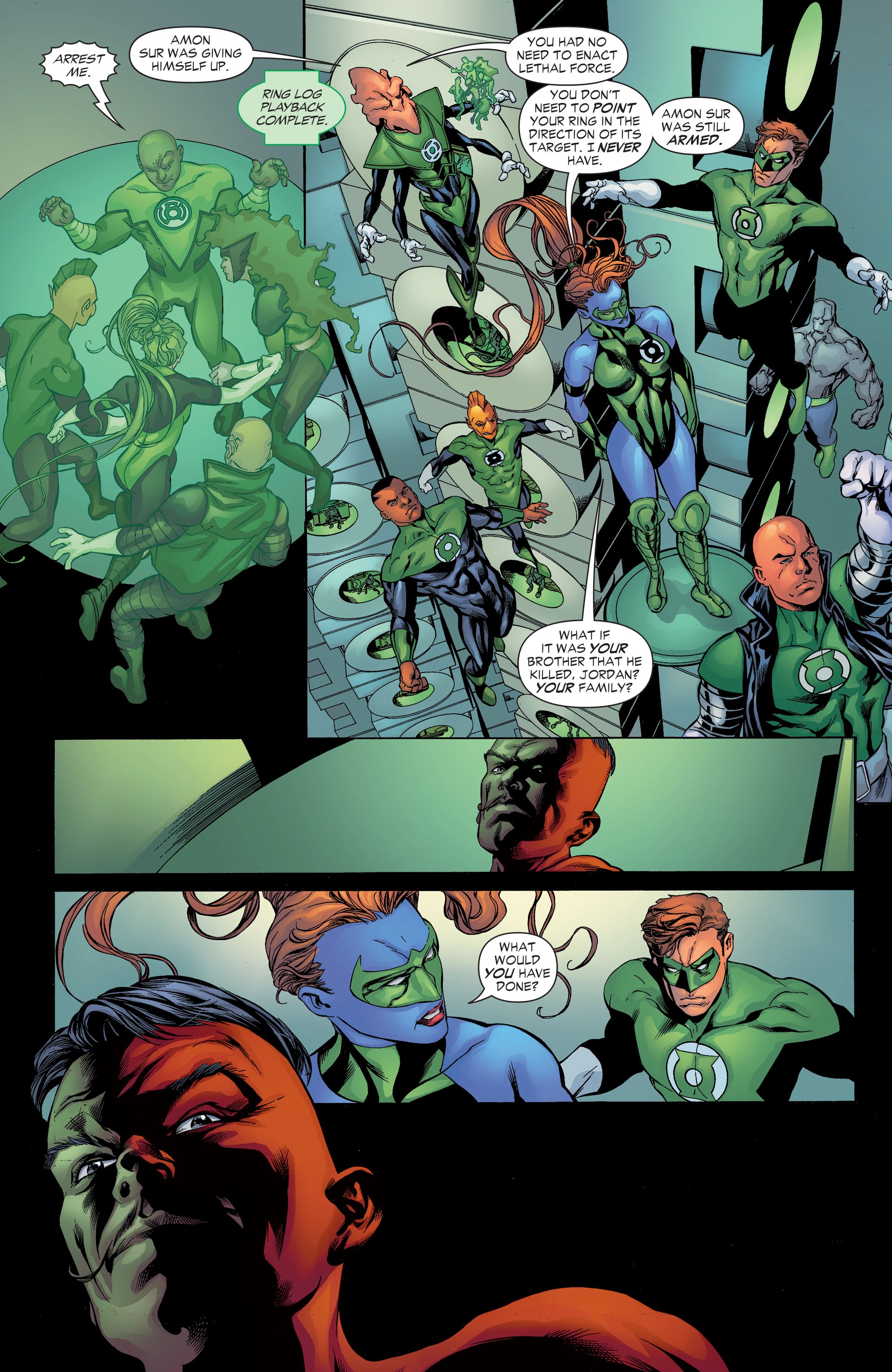 Read online Green Lantern by Geoff Johns comic -  Issue # TPB 4 (Part 1) - 47