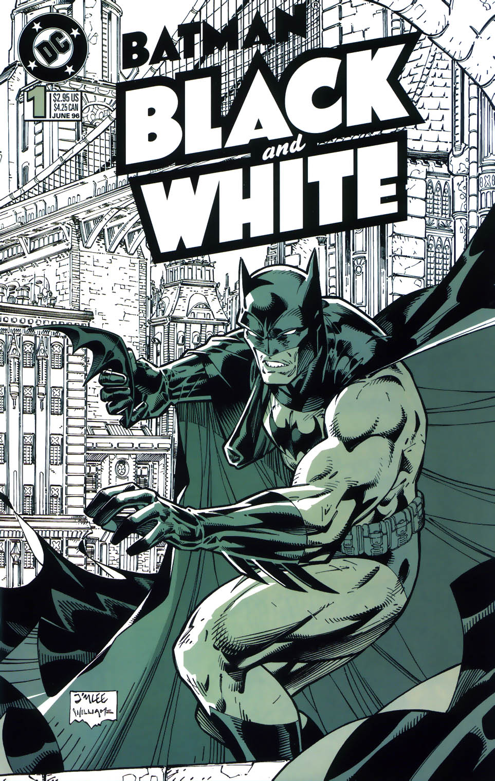 Read online Batman Black and White comic -  Issue #1 - 1