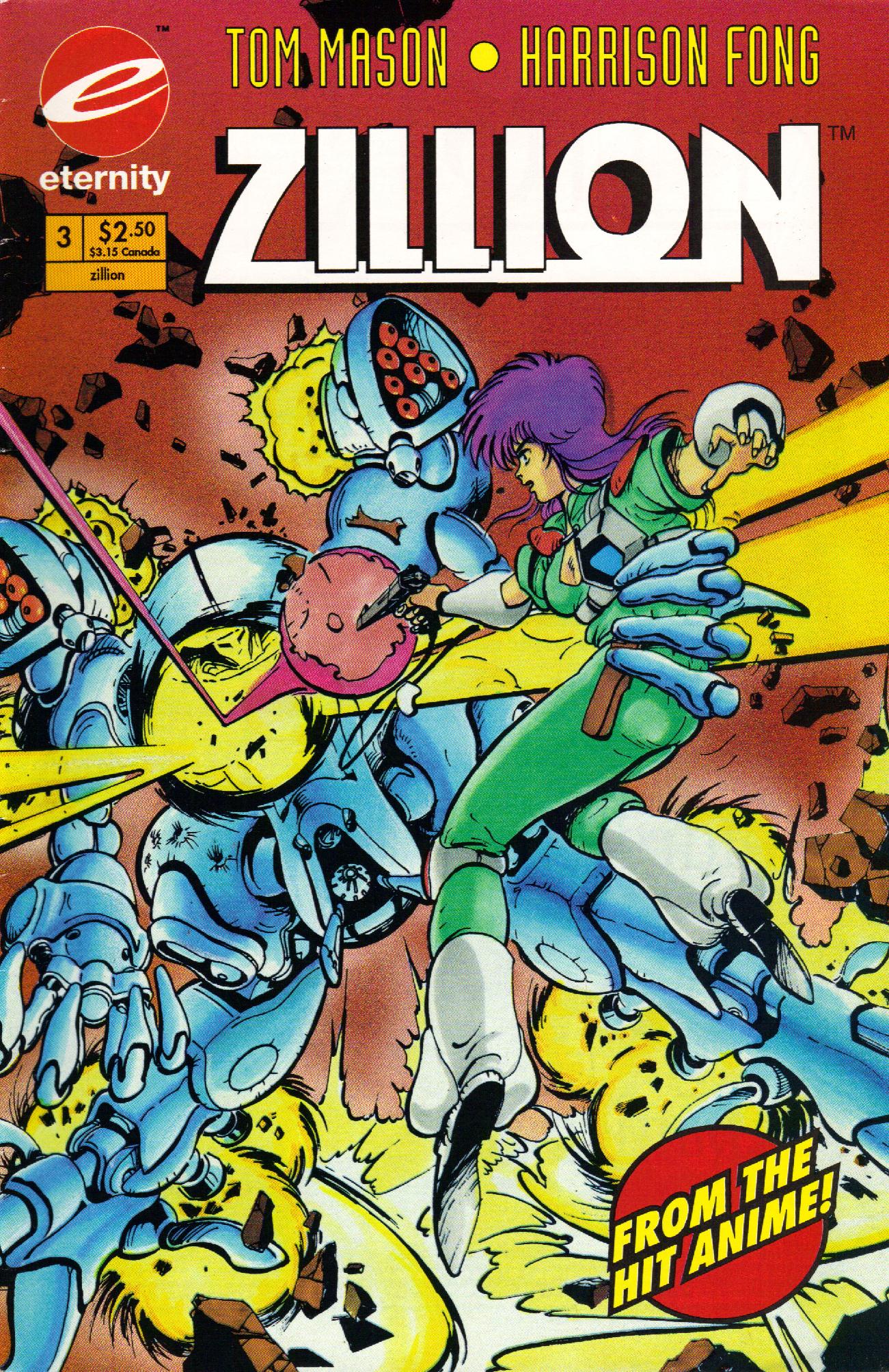 Read online Zillion comic -  Issue #3 - 1