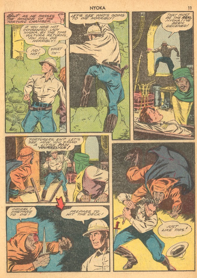 Read online Jungle Girl (1942) comic -  Issue #1 - 11