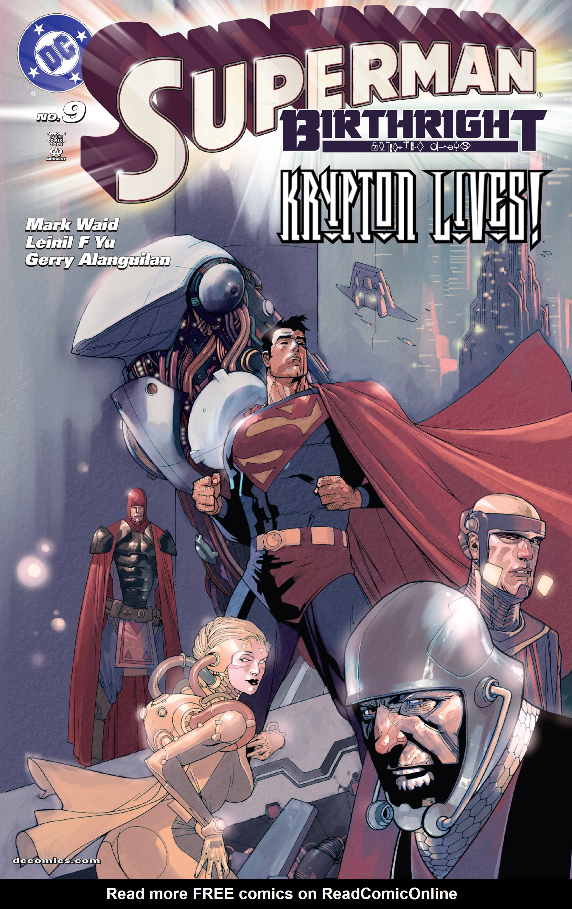 Read online Superman: Birthright (2003) comic -  Issue #9 - 1