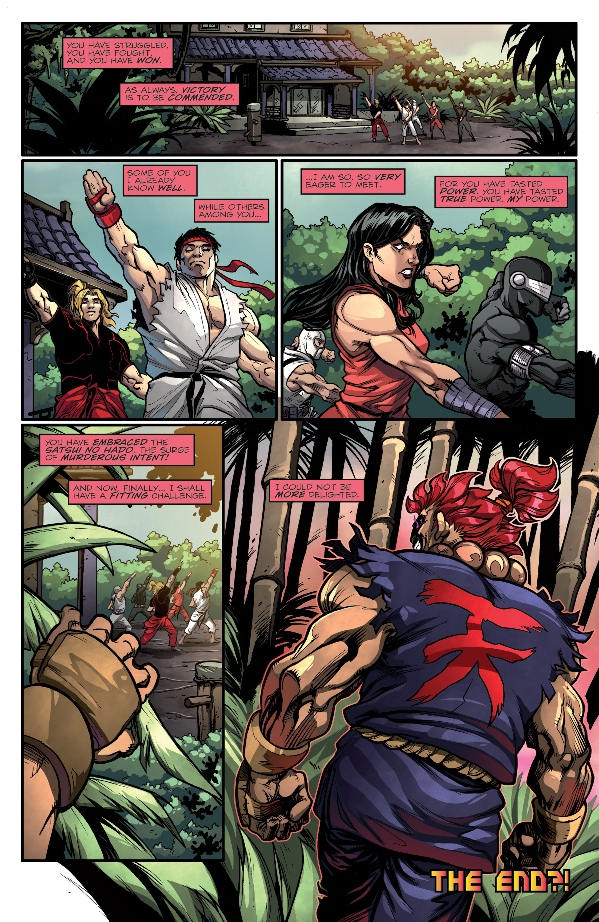 Read online Street Fighter X G.I. Joe comic -  Issue #6 - 21