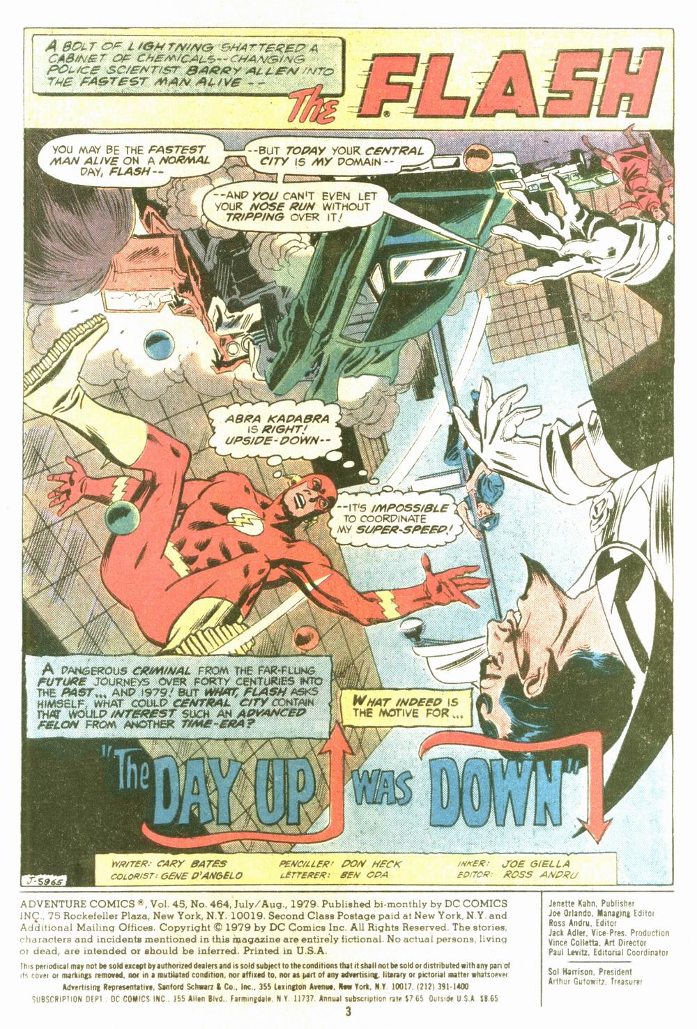 Read online Adventure Comics (1938) comic -  Issue #464 - 3