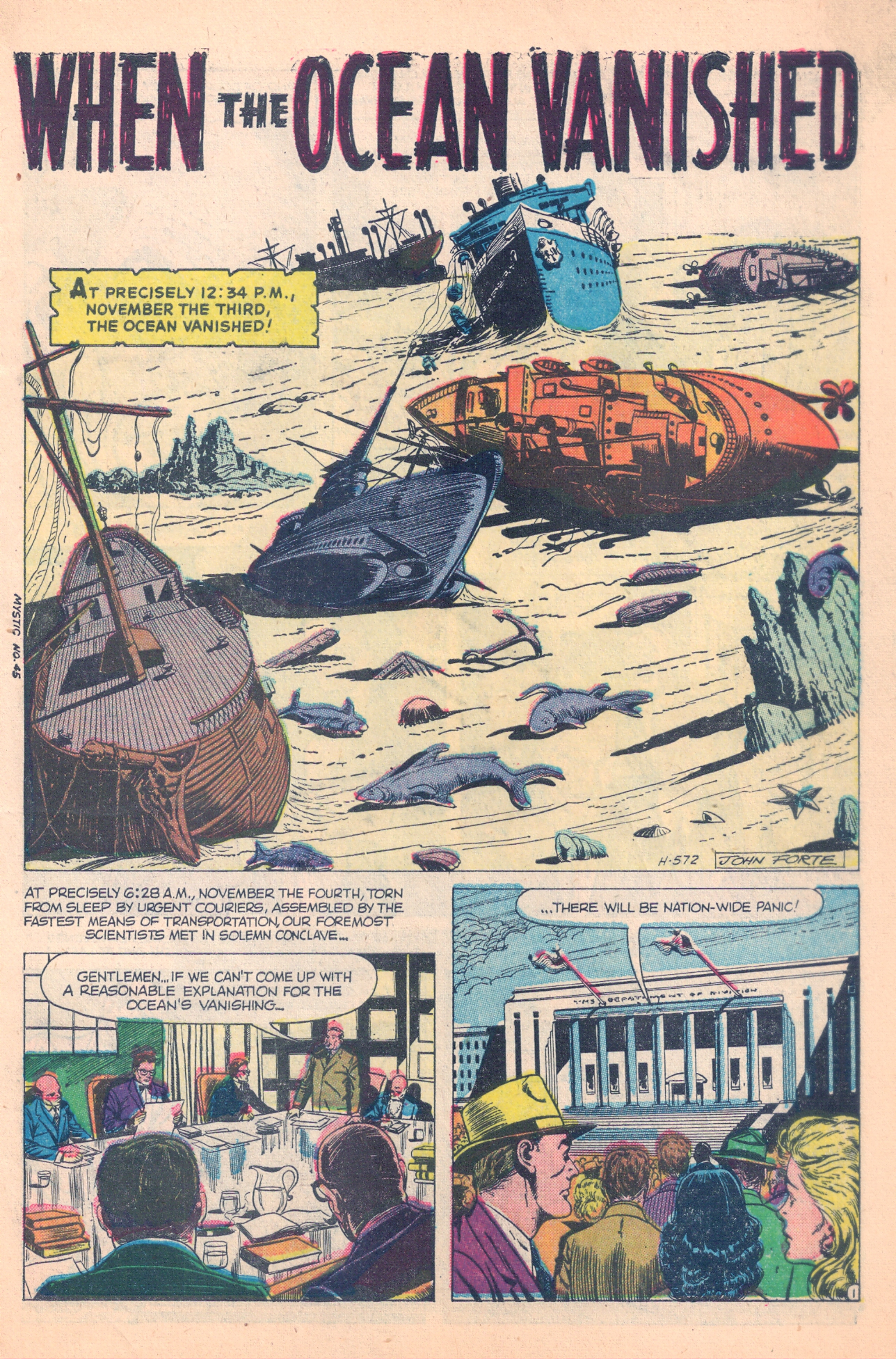 Read online Mystic (1951) comic -  Issue #45 - 3